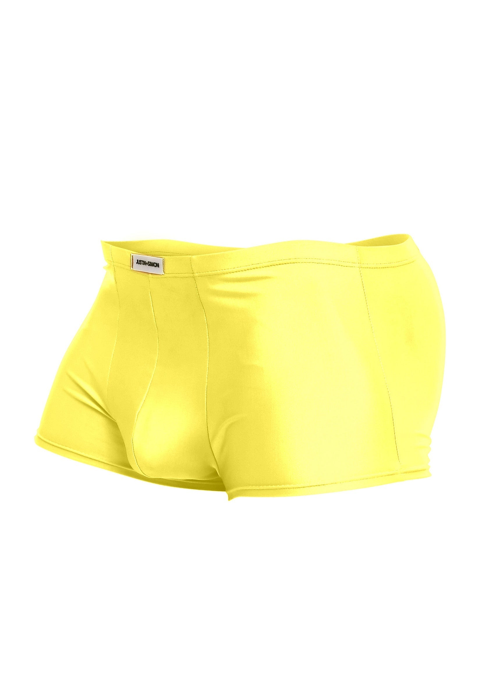 Boxer pour homme jaune, confortable et élégant. Idéal pour le quotidien.; Gele herenboxershort, comfortabel en stijlvol. Ideaal voor dagelijks gebruik.; Yellow men's boxer briefs, comfortable and stylish. Ideal for everyday wear.
