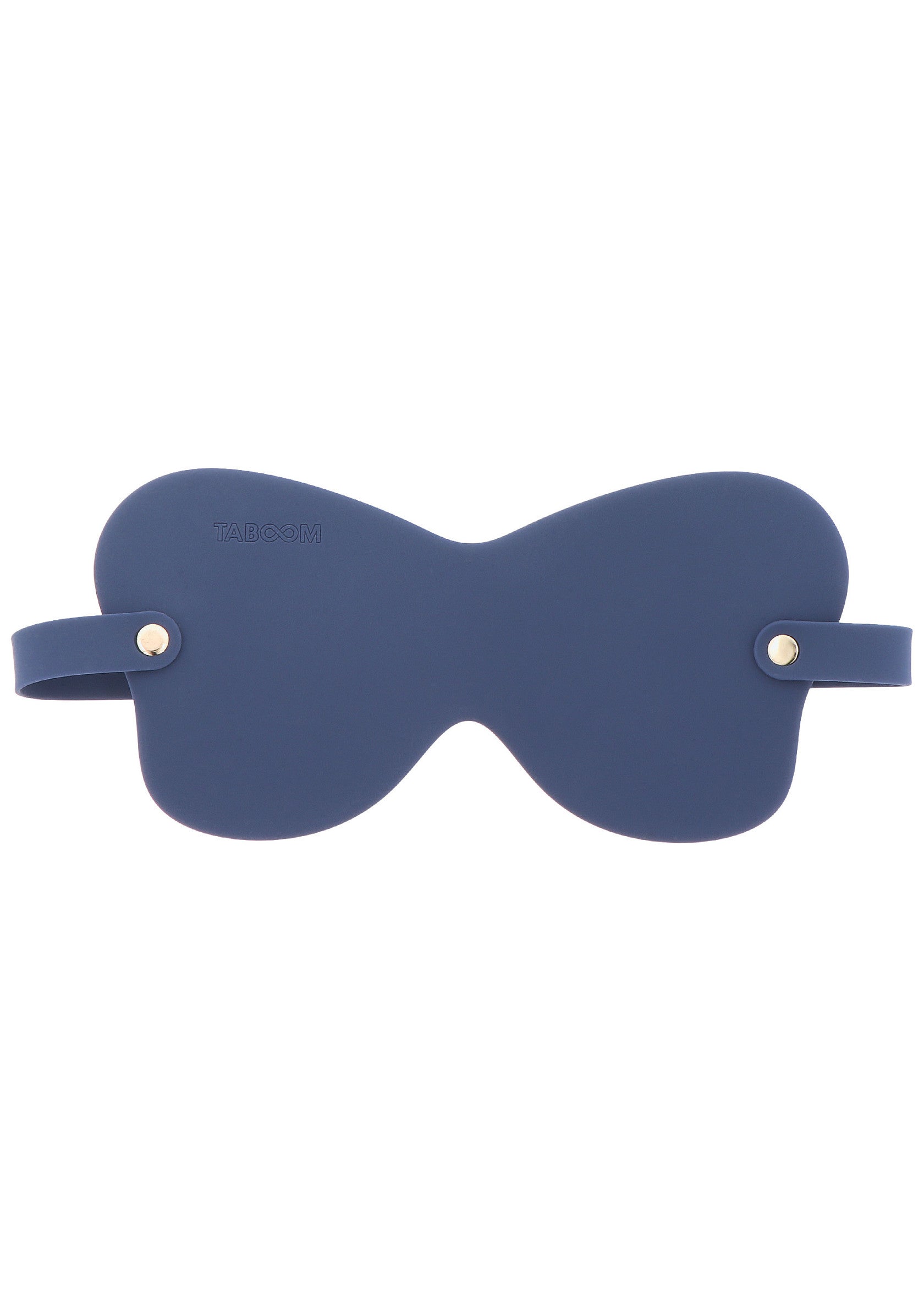 Masque pour les yeux bleu marine, parfait pour bloquer la lumière et améliorer le sommeil ou les jeux coquins.; Marineblauw oogmasker, perfect om licht te blokkeren en de slaap of ondeugende spelletjes te verbeteren.; Navy blue eye mask, perfect for blocking light and enhancing sleep or kinky play.