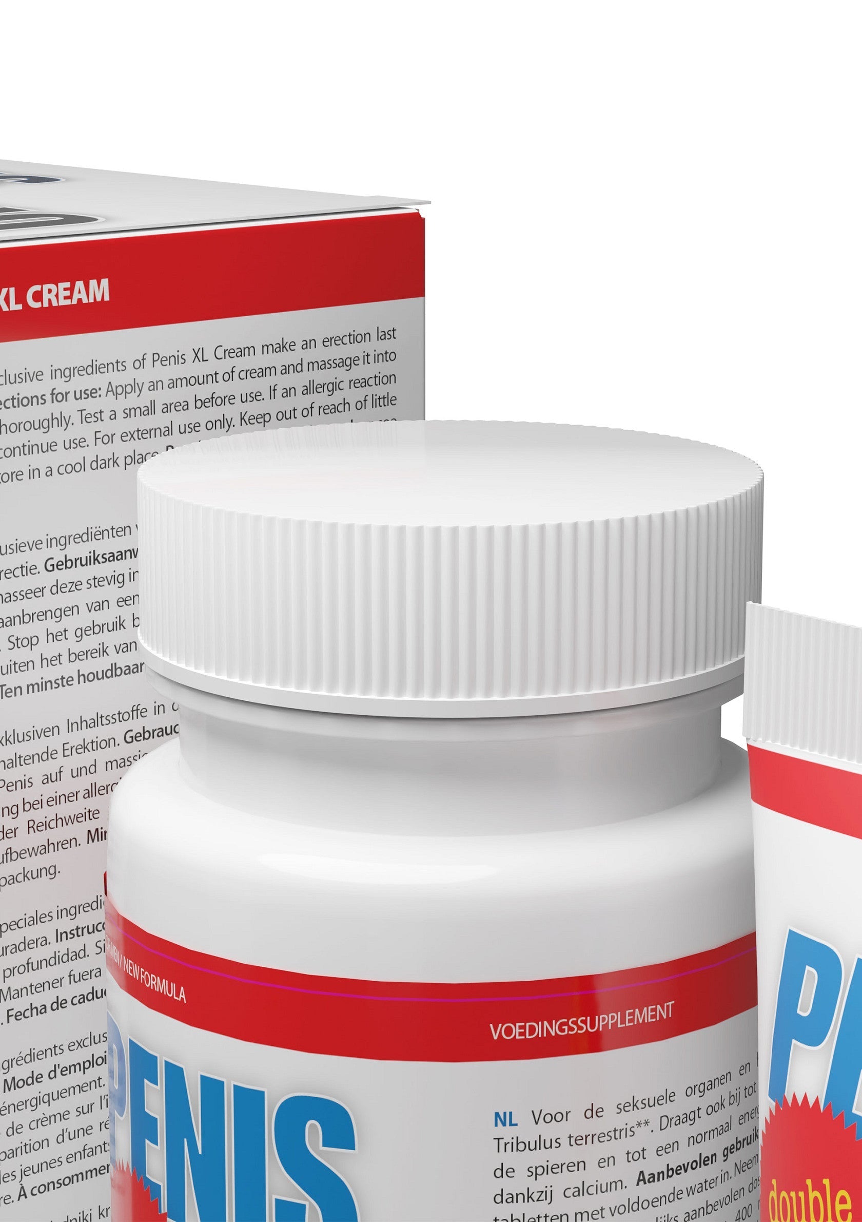 Crème et compléments alimentaires Penis XL pour améliorer la performance et la satisfaction. Découvrez nos produits.; Penis XL crème en supplementen voor betere prestaties en meer genot. Ontdek ons assortiment voor mannen.; Penis XL cream and supplements to improve performance and satisfaction. Discover our range of products for men.