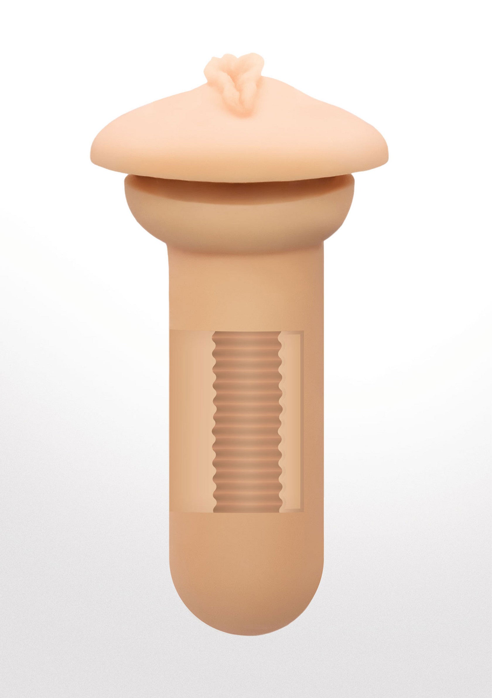 Plaisir masculin ultime : manchon texturé réaliste pour une expérience intense.; Ultiem mannelijk genot: realistische getextureerde sleeve voor een intense ervaring.; Ultimate male pleasure: Realistic textured sleeve for an intense experience.
