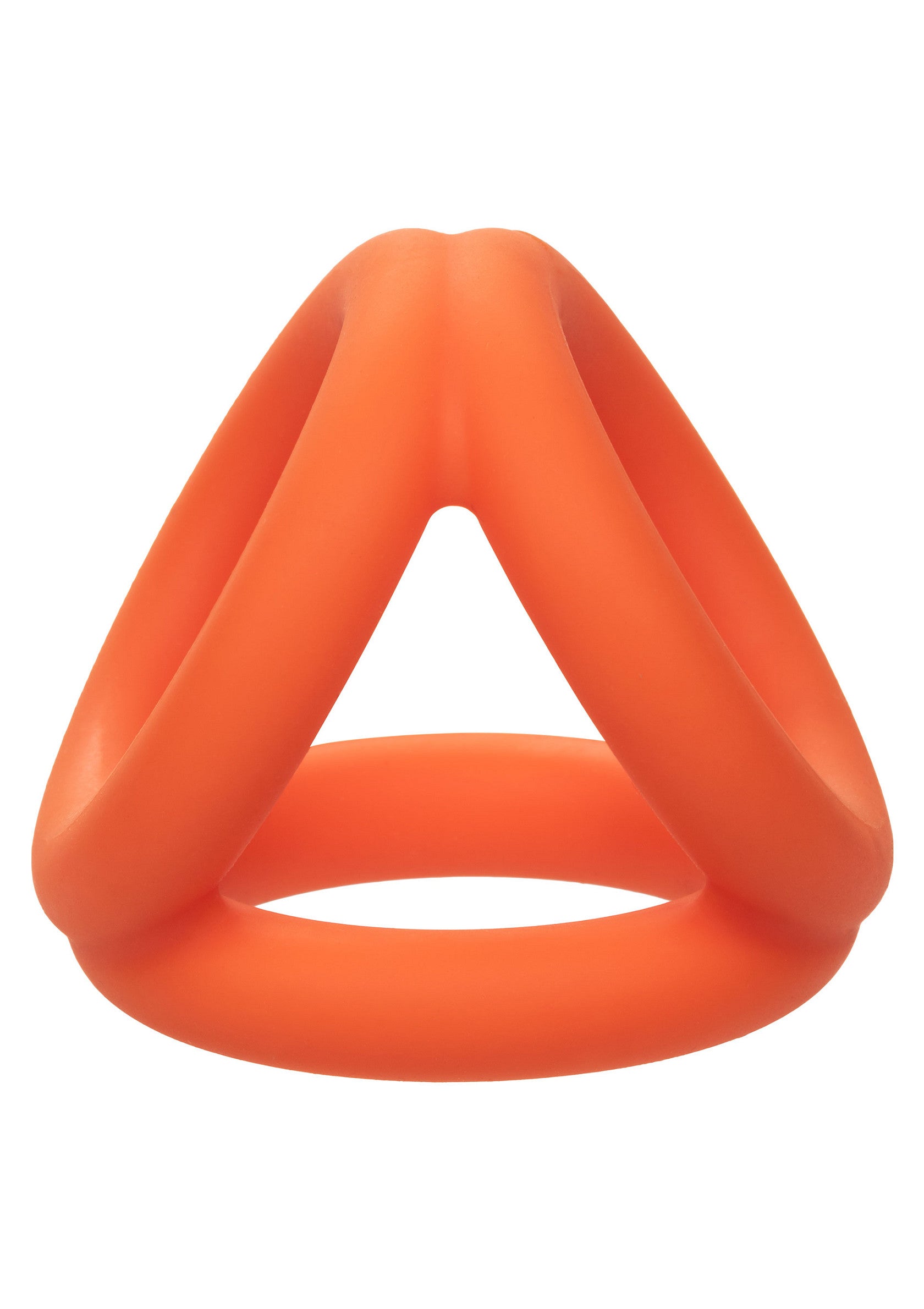 Anneau de pénis en silicone orange, pour une érection plus dure et plus longue.; Oranje siliconen penisring, voor een hardere en langere erectie.; Orange silicone cock ring, for a harder and longer erection.