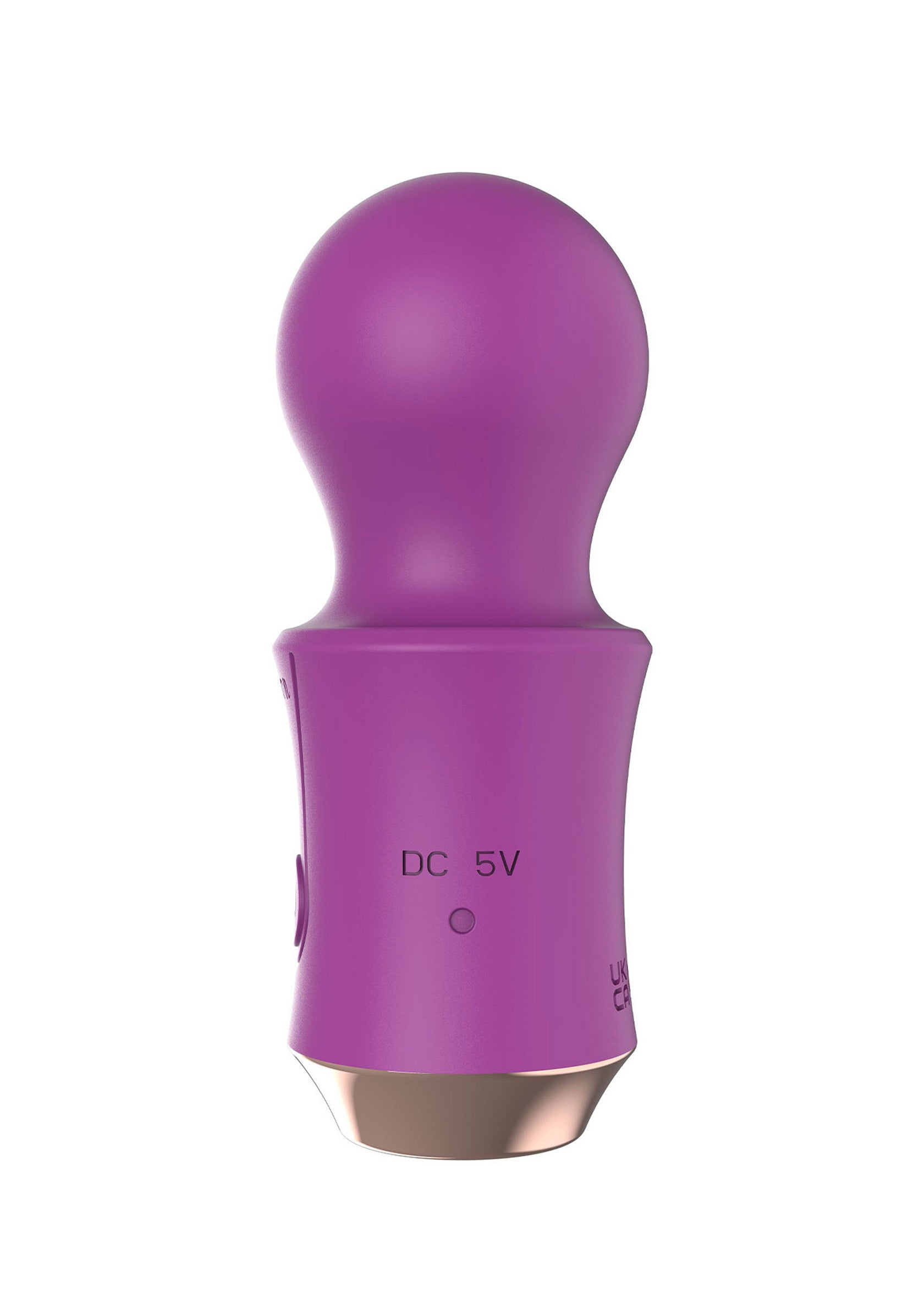 Masseur personnel violet pour le bien-être et la détente.; Paarse persoonlijke stimulator voor welzijn en ontspanning.; Purple personal massager for wellness and relaxation.