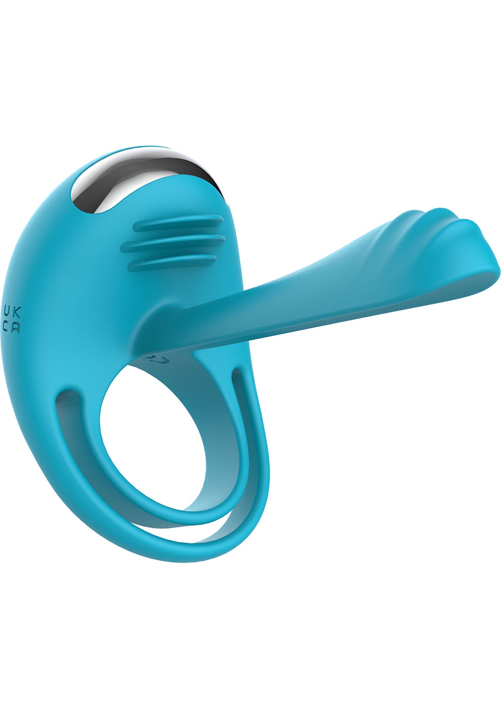 Vibromasseur anneau vibrant bleu pour couple. Stimulez votre plaisir avec cet accessoire innovant. Jouet pour adultes vibrant et flexible.; Blauw vibrerende penisring voor koppels. Stimuleer je plezier met dit innovatieve accessoire. Vibrerend en flexibel speeltje voor volwassenen.; Blue vibrating cock ring for couples. Stimulate your pleasure with this innovative accessory. Vibrating and flexible adult toy.
