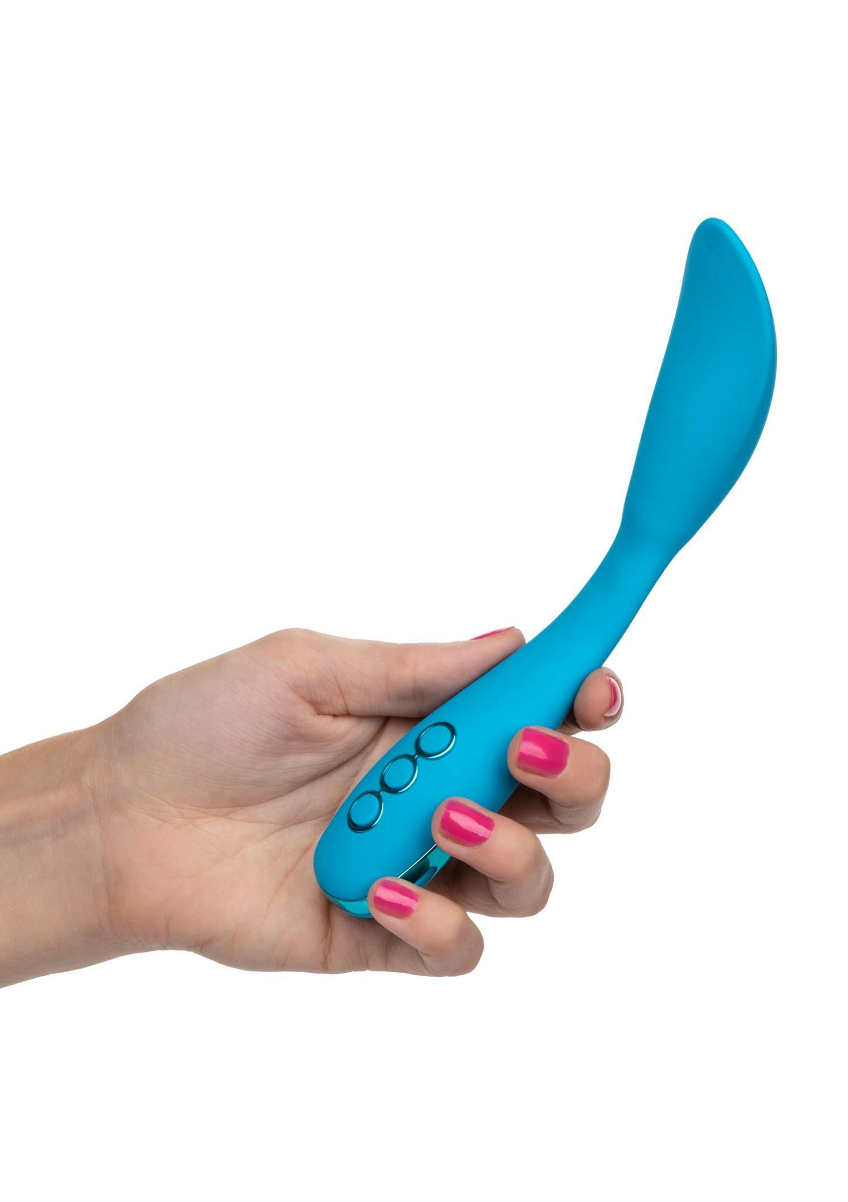 Masseur personnel bleu turquoise, pour une relaxation intime et un bien-être garanti.; Turkooizen blauwe persoonlijke stimulator, voor intieme ontspanning en gegarandeerd welzijn.; Teal blue personal massager, for intimate relaxation and guaranteed well-being.