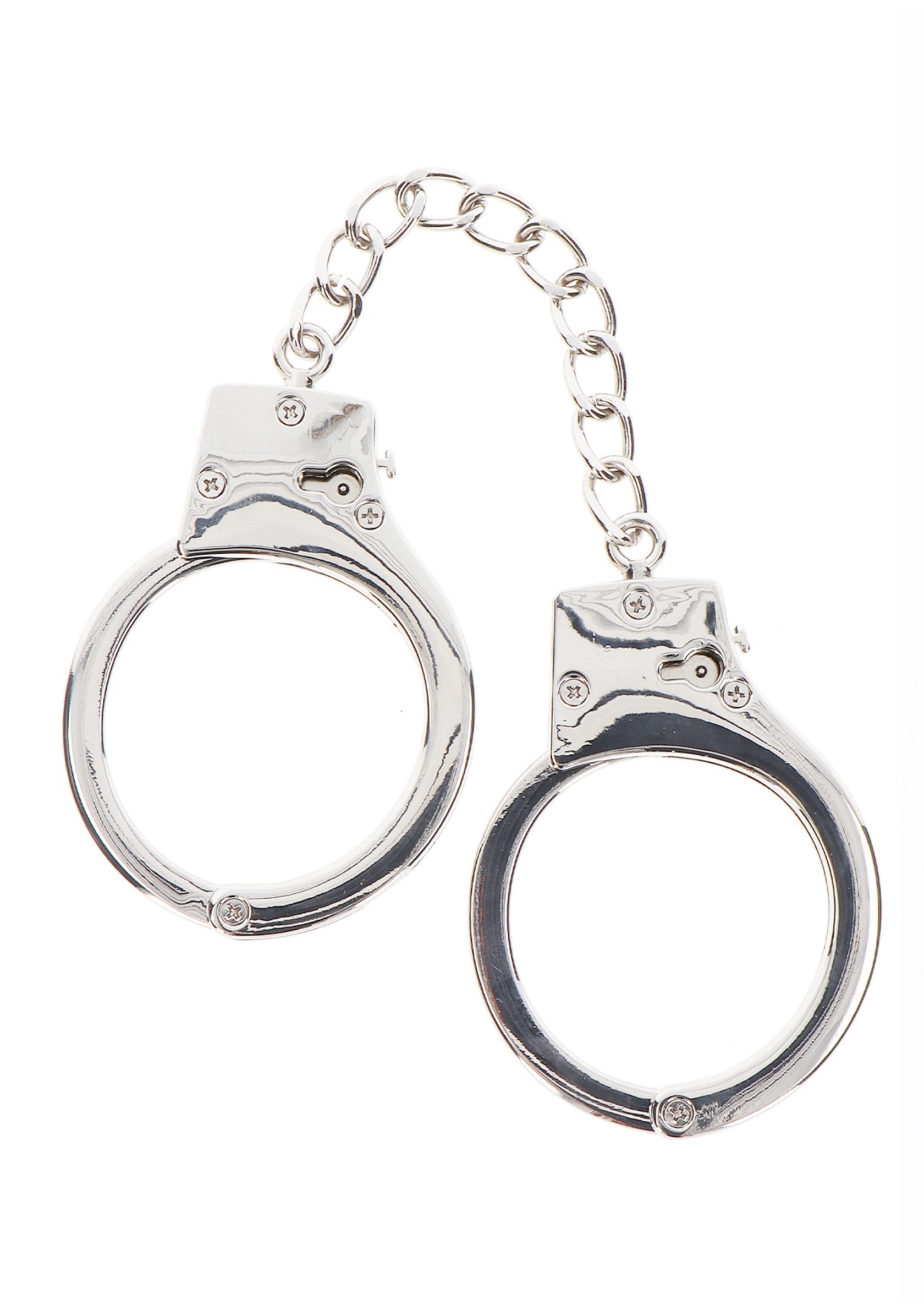 Taboom Silver Plated BDSM Handcuffs