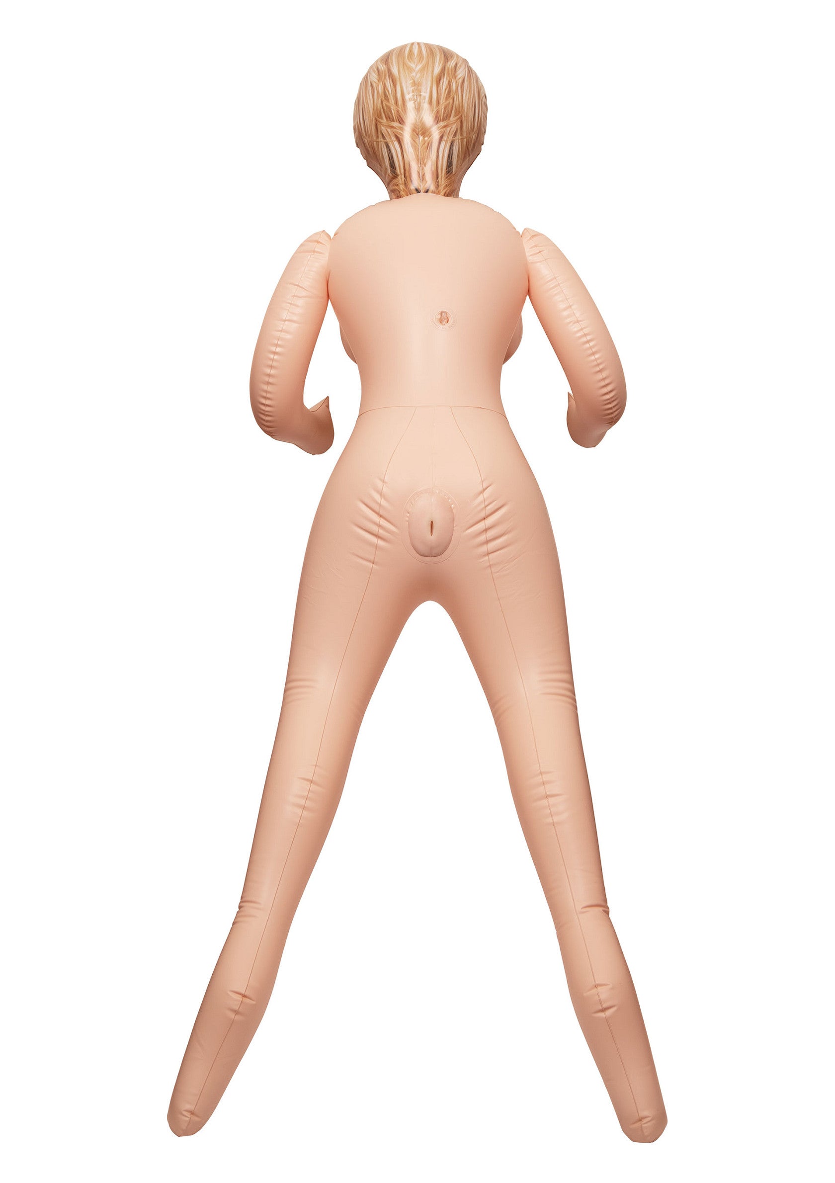 Poupée gonflable réaliste. Un gadget coquin pour adultes.; Realistische opblaaspop. Een ondeugende gadget voor volwassenen.; Realistic inflatable doll. A naughty gadget for adults.