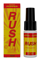 Rush Herbal Popper 15ml. Stimulant à base de plantes pour une expérience intense et euphorique. Achetez maintenant!; Rush Herbal Popper 15ml. Kruidenstimulans voor een intense en euforische ervaring. Koop nu!; Rush Herbal Popper 15ml. Herbal stimulant for an intense, euphoric experience. Buy now!