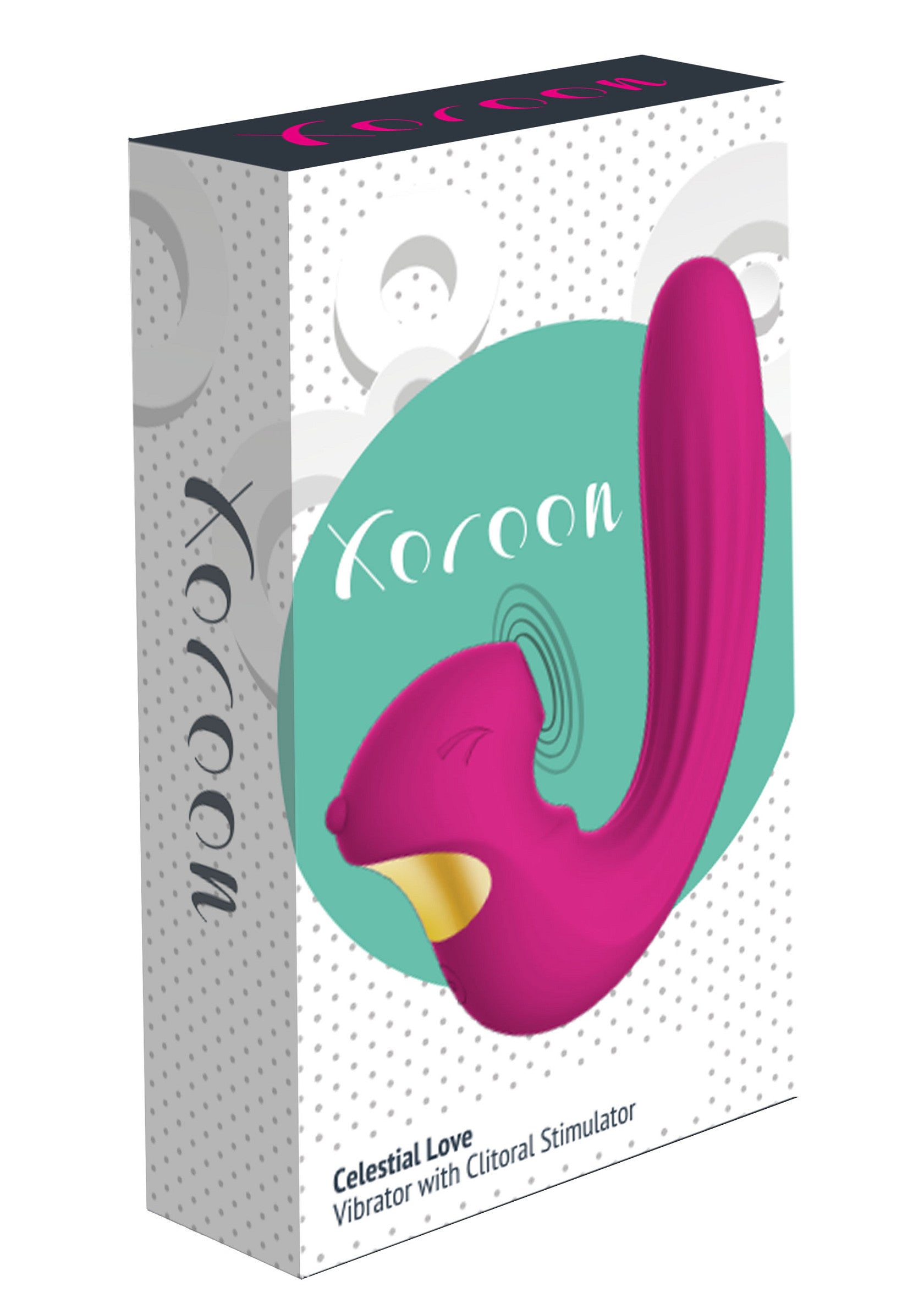 Vibrateur clitoridien Xocoon Celestial Love, plaisir céleste garanti! Stimulation intense et design élégant.; Xocoon Celestial Love clitoris vibrator, gegarandeerd hemels genot! Intense stimulatie en elegant ontwerp.; Xocoon Celestial Love clitoral vibrator, guaranteed heavenly pleasure! Intense stimulation and elegant design.