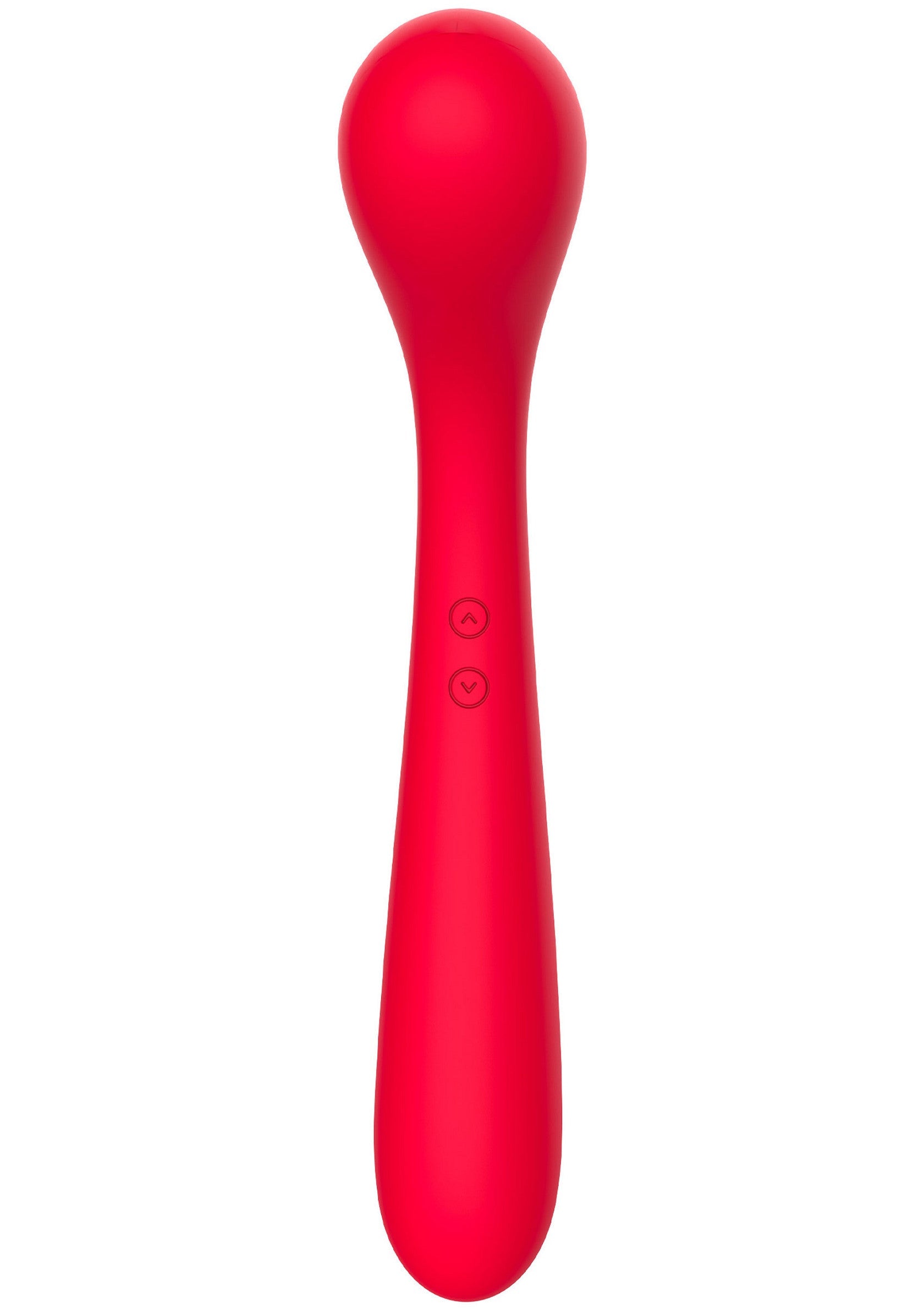 Vibromasseur personnel rouge pour le plaisir intime. Design lisse, commandes faciles.; Rode vibrator voor intiem genot. Strak ontwerp, eenvoudige bediening.; Red personal massager for intimate pleasure. Sleek design, easy controls.