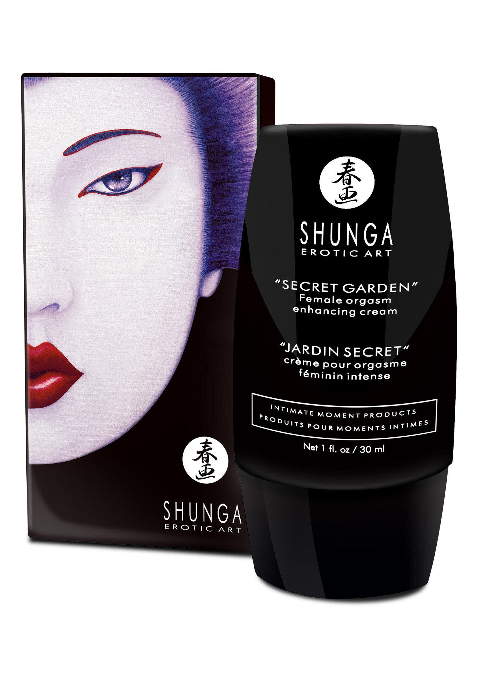 Crème orgasmique Shunga Secret Garden pour elle. Intensifiez vos moments intimes. 30ml; Shunga Secret Garden orgasme crème voor haar. Intensievere intieme momenten. 30ml; Shunga Secret Garden orgasm cream for her. Intensify intimate moments. 30ml