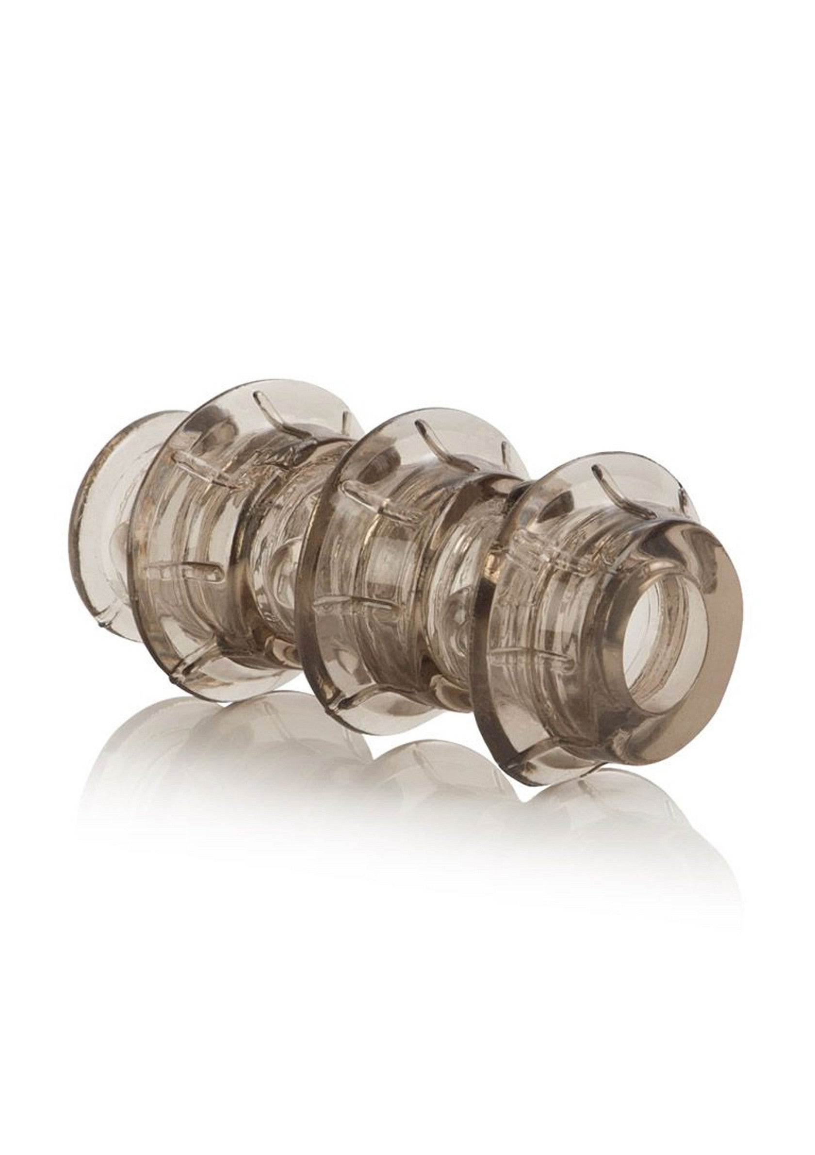 Manchon pénien texturé pour plus de plaisir. Découvrez nos accessoires intimes de qualité pour hommes.; Getextureerde peniskoker voor meer plezier. Ontdek onze kwalitatieve intieme accessoires voor mannen.; Textured penis sleeve for added pleasure. Discover our quality intimate accessories for men.