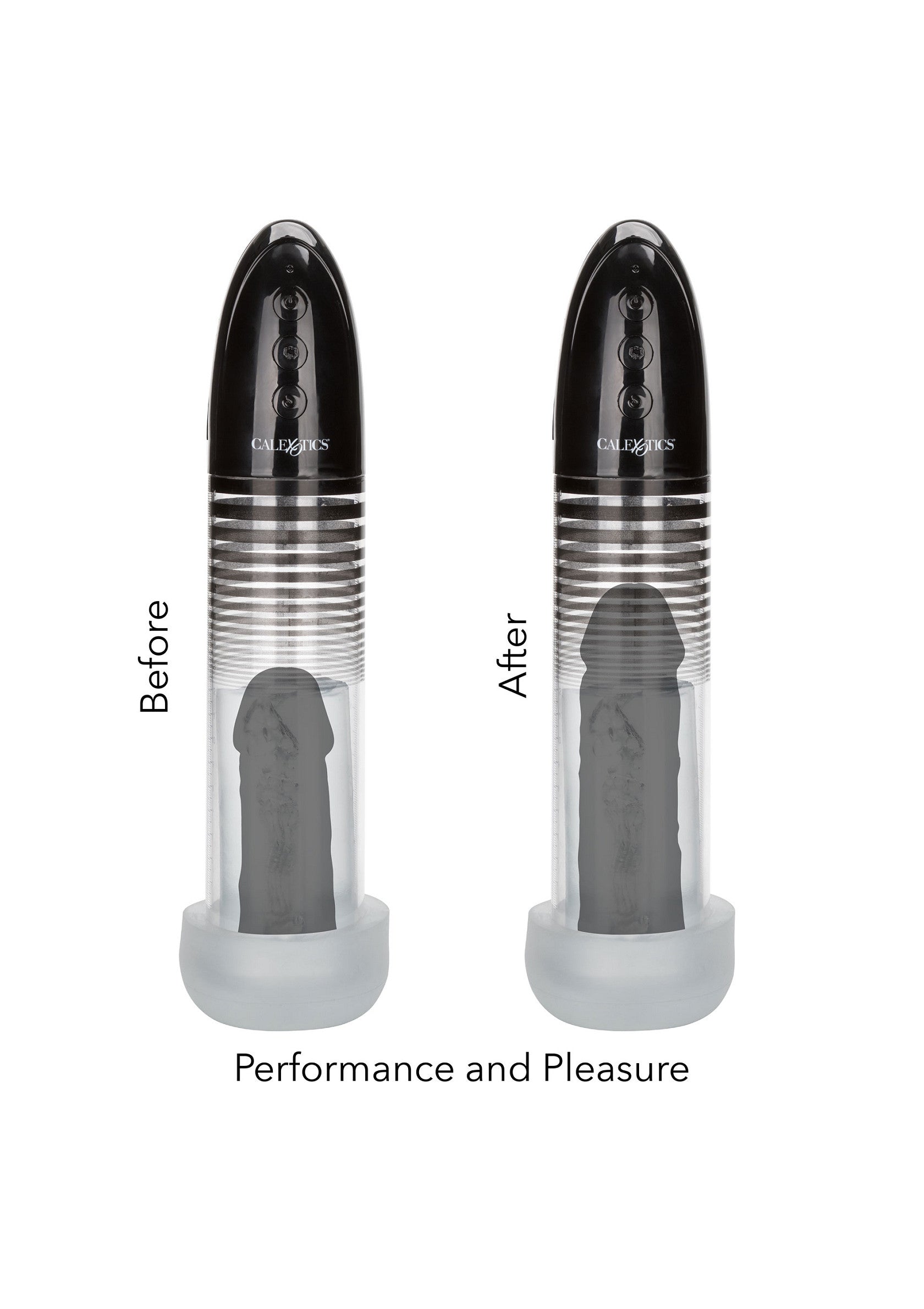 Améliorez vos performances et votre plaisir avec cet accessoire innovant. Résultats visibles avant et après.; Verbeter je prestaties en genot met dit innovatieve accessoire. Zichtbare resultaten voor en na.; Enhance performance and pleasure with this innovative accessory. Visible before and after results.