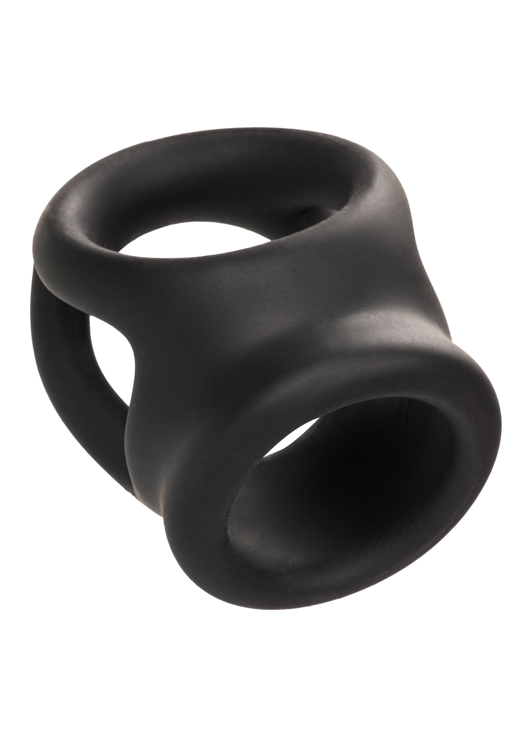 Anneau pénien noir pour plus de plaisir et d'endurance.; Zwarte penisring voor meer plezier en uithoudingsvermogen.; Black cock ring for enhanced pleasure and stamina.