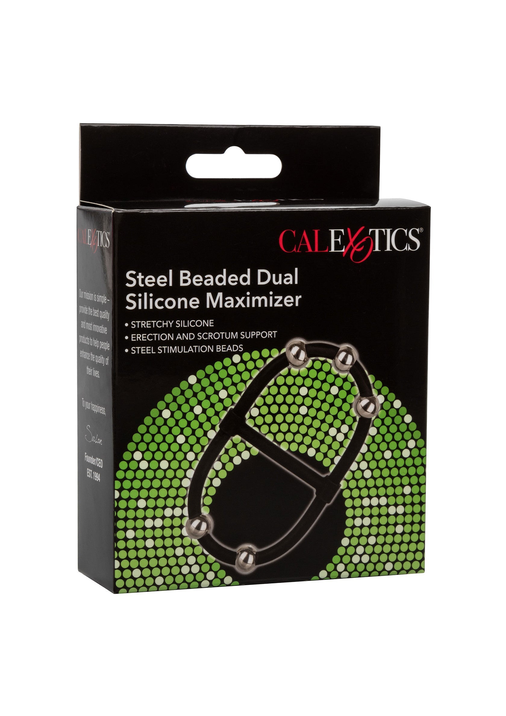 CalExotics Beaded Dual Silicone Maximizer