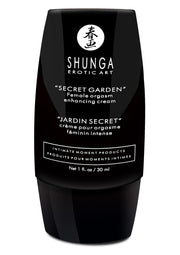 Shunga Secret Garden, crème orgasmique féminine. Intensifiez vos moments intimes. 30ml.; Shunga Secret Garden, orgasmische crème voor vrouwen. Intensievere intieme momenten. 30ml.; Shunga Secret Garden, female orgasm enhancing cream. Intensify intimate moments. 30ml.