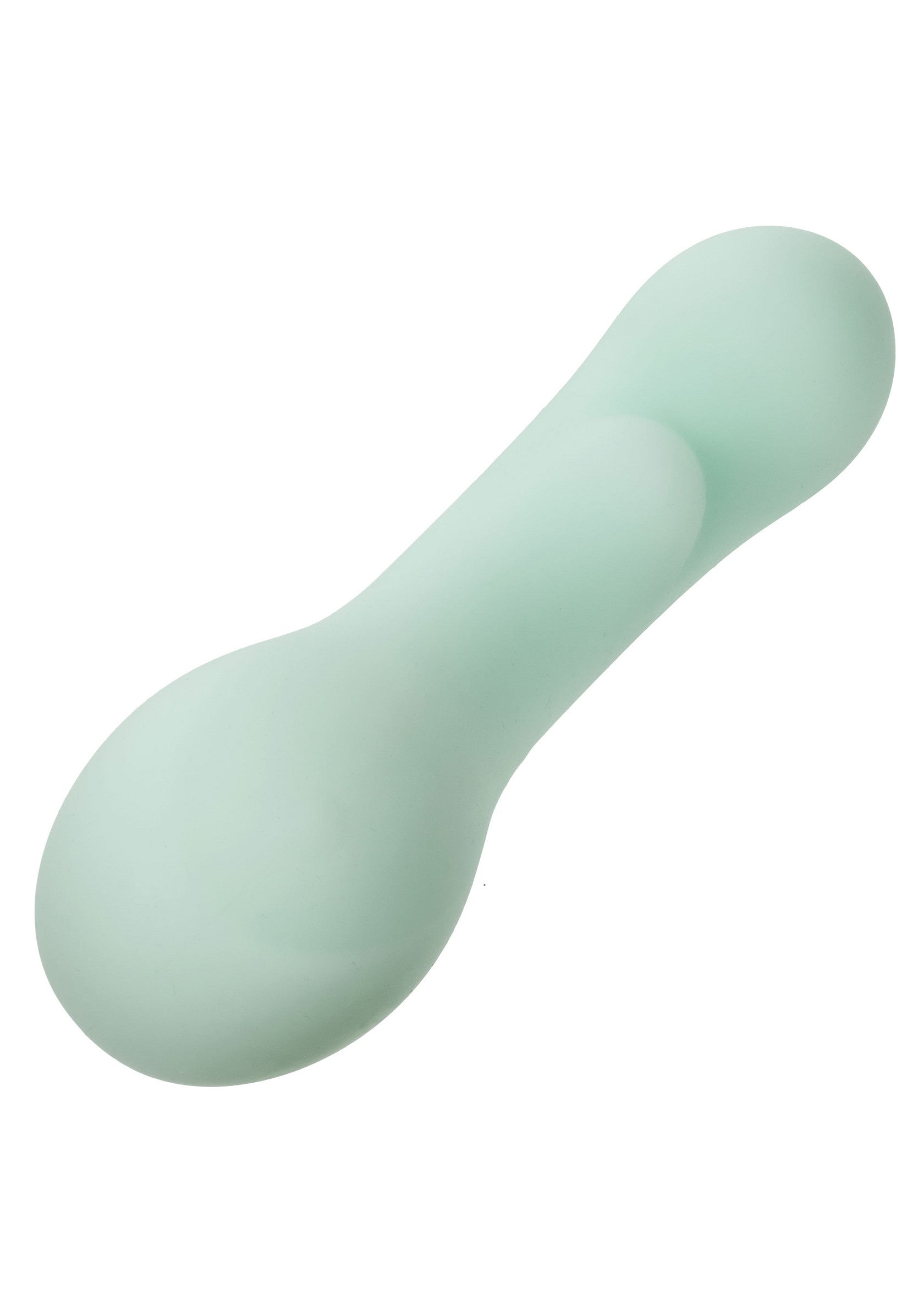 Masseur personnel en silicone bleu clair pour le plaisir intime. Découvrez des sensations uniques !; Zachtblauwe siliconen stimulator voor intiem genot. Ontdek nieuwe sensaties!; Teal silicone personal massager for intimate pleasure. Discover new sensations!