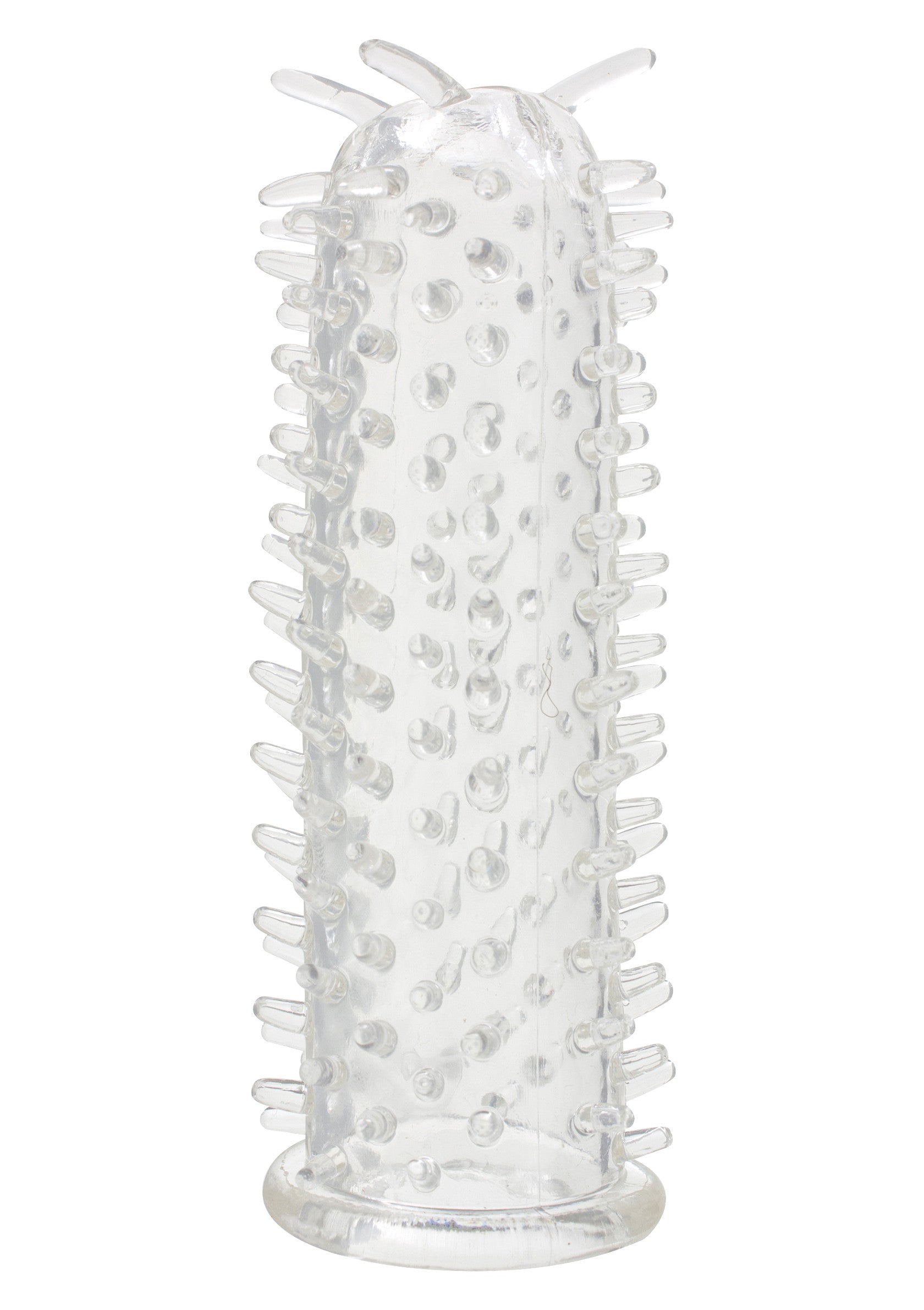 Manchon pénien texturé pour une expérience améliorée. Sensations accrues et plaisir intense.; Getextureerde penisverlenging voor een verbeterde ervaring. Verhoogde sensaties en intens genot.; Textured penis sleeve for enhanced experience. Increased sensations and intense pleasure.