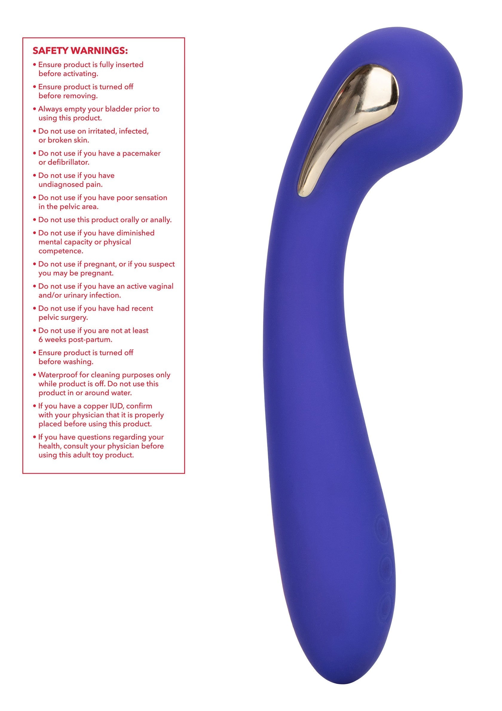 Vibromasseur incurvé bleu pour le plaisir intime. Découvrez le plaisir avec cet accessoire élégant et discret.; Blauwe gebogen vibrator voor intiem plezier. Ontdek genot met dit stijlvolle en discrete accessoire.; Blue curved vibrator for intimate pleasure. Discover pleasure with this stylish and discreet accessory.