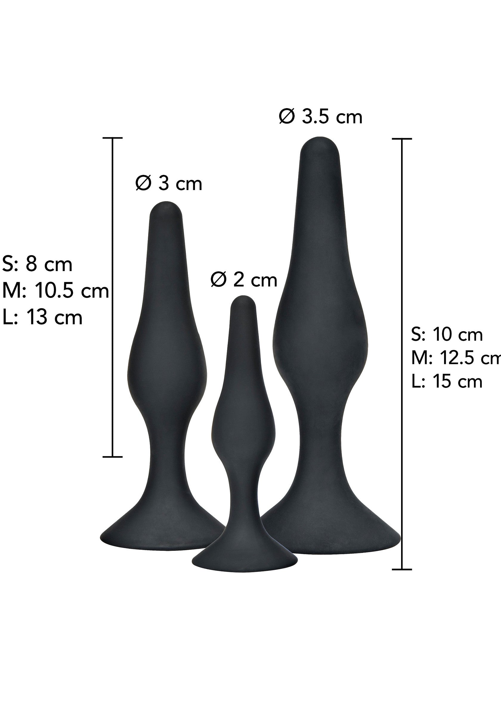 ToyJoy Curvy Companions Kit 3 pcs