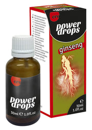 Ero Power Drops Ginseng, complément alimentaire pour l'énergie et la vitalité. Flacon de 30 ml.; Ero Power Drops Ginseng, voedingssupplement voor energie en vitaliteit. 30ml flesje.; Ero Power Drops Ginseng, a nutritional supplement for energy and vitality. 30ml bottle.