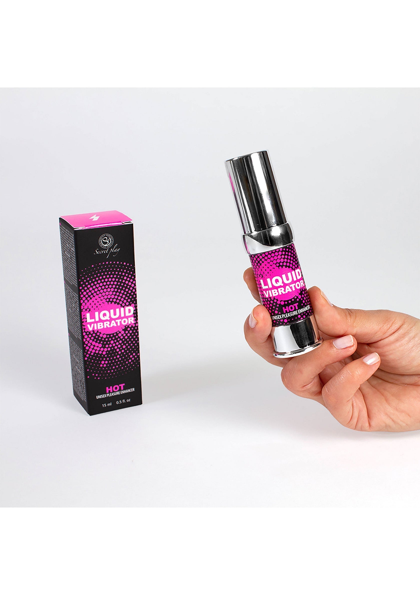 Liquid Vibrator HOT : stimulant érotique pour une expérience plus intense.; Liquid Vibrator HOT: erotisch stimulerend middel voor een intensere ervaring.; Liquid Vibrator HOT: erotic stimulant for a more intense experience.