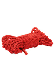 Corde rouge vibrante, parfaite pour ajouter de la couleur et de la sécurité à vos activités. Durable et polyvalente.; Levendig rood touw, perfect om kleur en veiligheid toe te voegen aan je activiteiten. Duurzaam en veelzijdig.; Vibrant red rope, perfect for adding color and security to your activities. Durable and versatile.