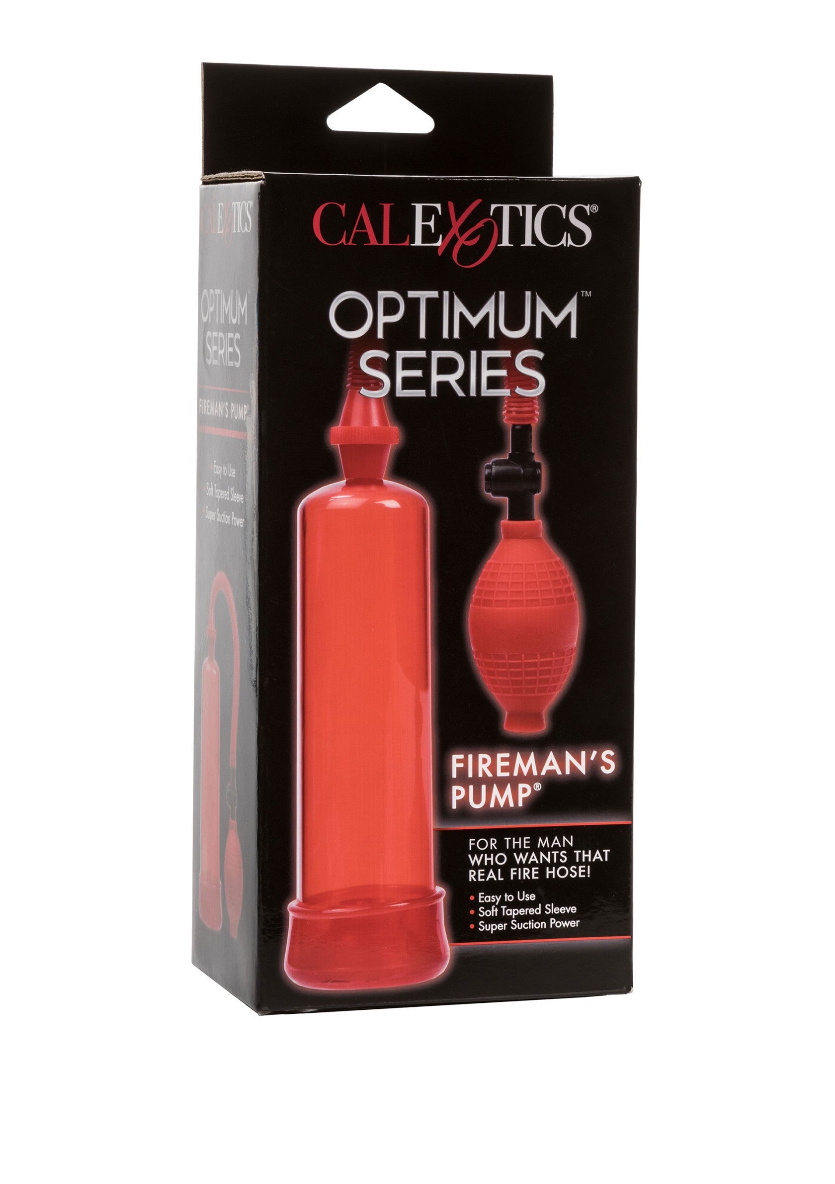 Calexotics Optimum Series Fireman's Pump : pour l'homme qui veut un vrai tuyau d'incendie !; Calexotics Optimum Series Fireman's Pump: voor de man die een echte brandslang wil!; Calexotics Optimum Series Fireman's Pump: for the man who wants that real fire hose!