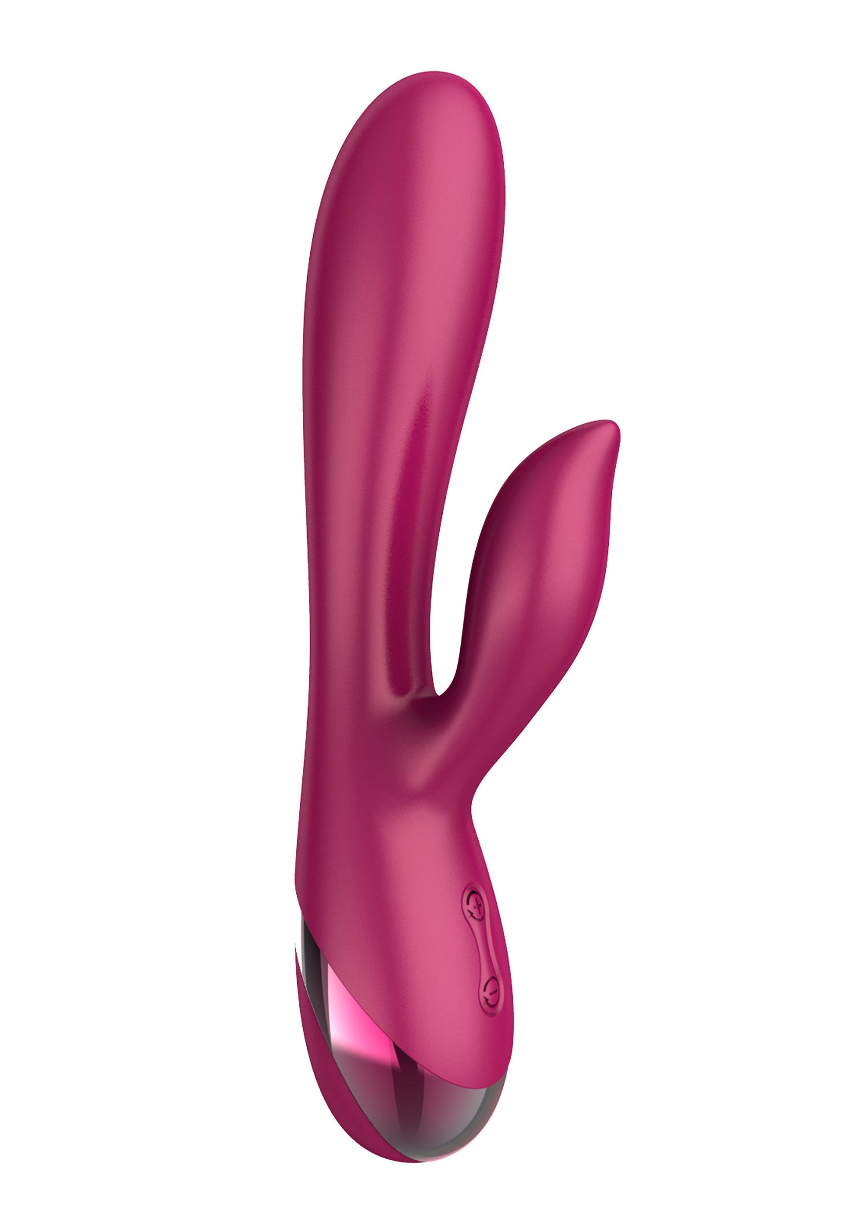 Vibromasseur vibrant rose pour le plaisir intime.; Roze vibrerende vibrator voor intiem plezier.; Pink vibrating vibrator for intimate pleasure.