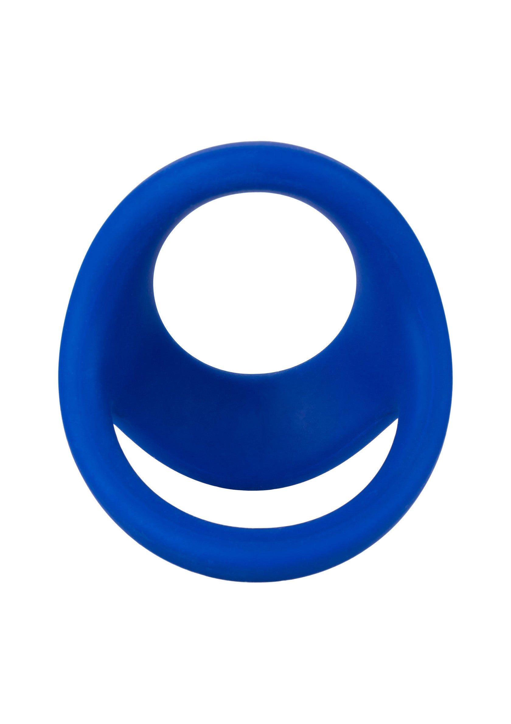 Anneau pénien bleu pour une expérience plus intense et durable.; Blauwe penisring voor een intensere en langdurigere ervaring.; Blue cock ring for a more intense and lasting experience.