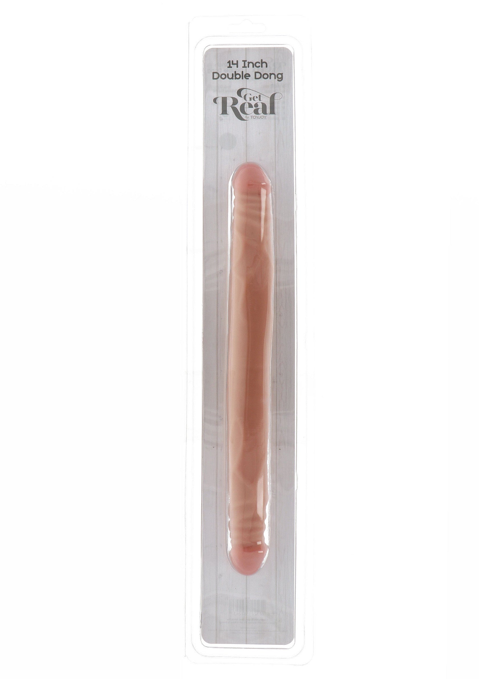 Gode réaliste double face 14 pouces pour une expérience intense et réaliste.; Realistische dubbele dildo van 14 inch voor een intense en realistische ervaring.; 14 Inch double ended realistic dildo for an intense and realistic experience.