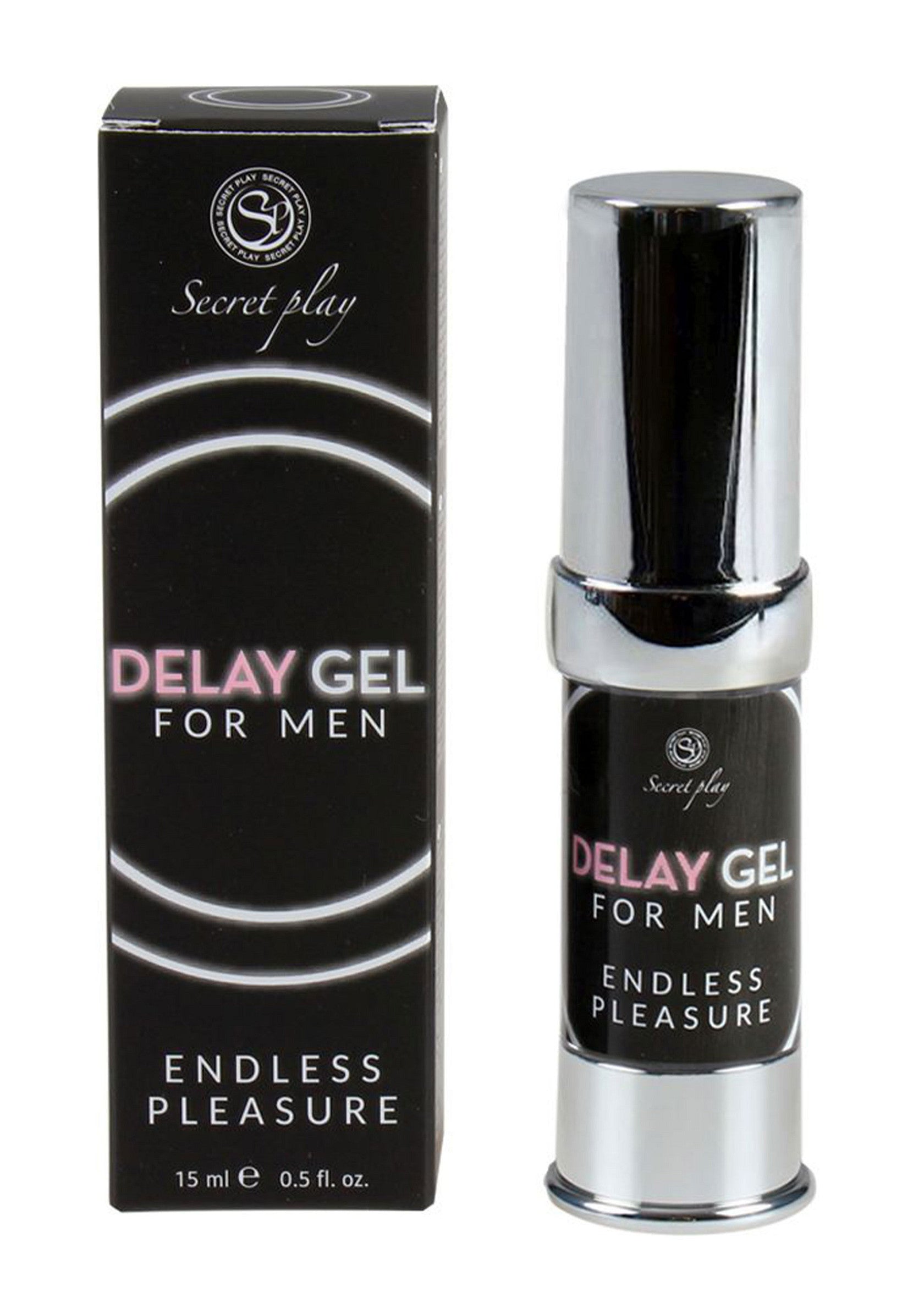Gel retardateur Secret Play pour hommes. Profitez plus longtemps avec ce gel pour le plaisir.; Secret Play Delay Gel voor mannen. Geniet langer met deze gel voor meer plezier.; Secret Play Delay Gel for Men. Enjoy longer with this delay gel for pleasure. 