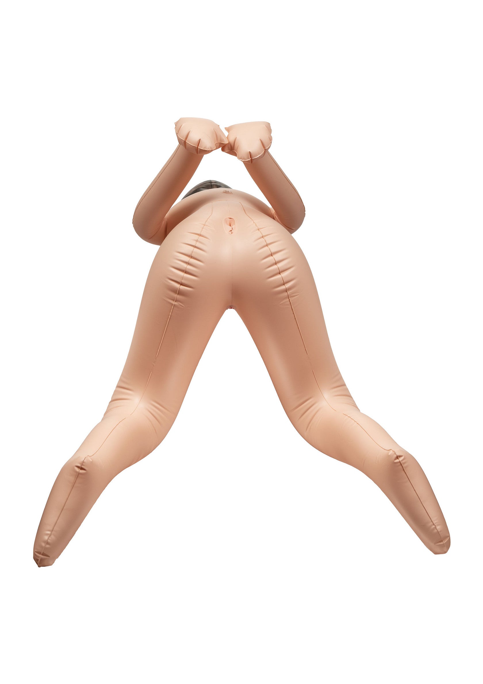 Poupée gonflable humoristique, idéal pour une fête d'enterrement de vie de garçon ou une blague entre amis.; Grappige opblaaspop, ideaal voor een vrijgezellenfeest of een grap met vrienden.; Humorous inflatable doll, ideal for a bachelor party or a joke with friends. Novelty gag gift.