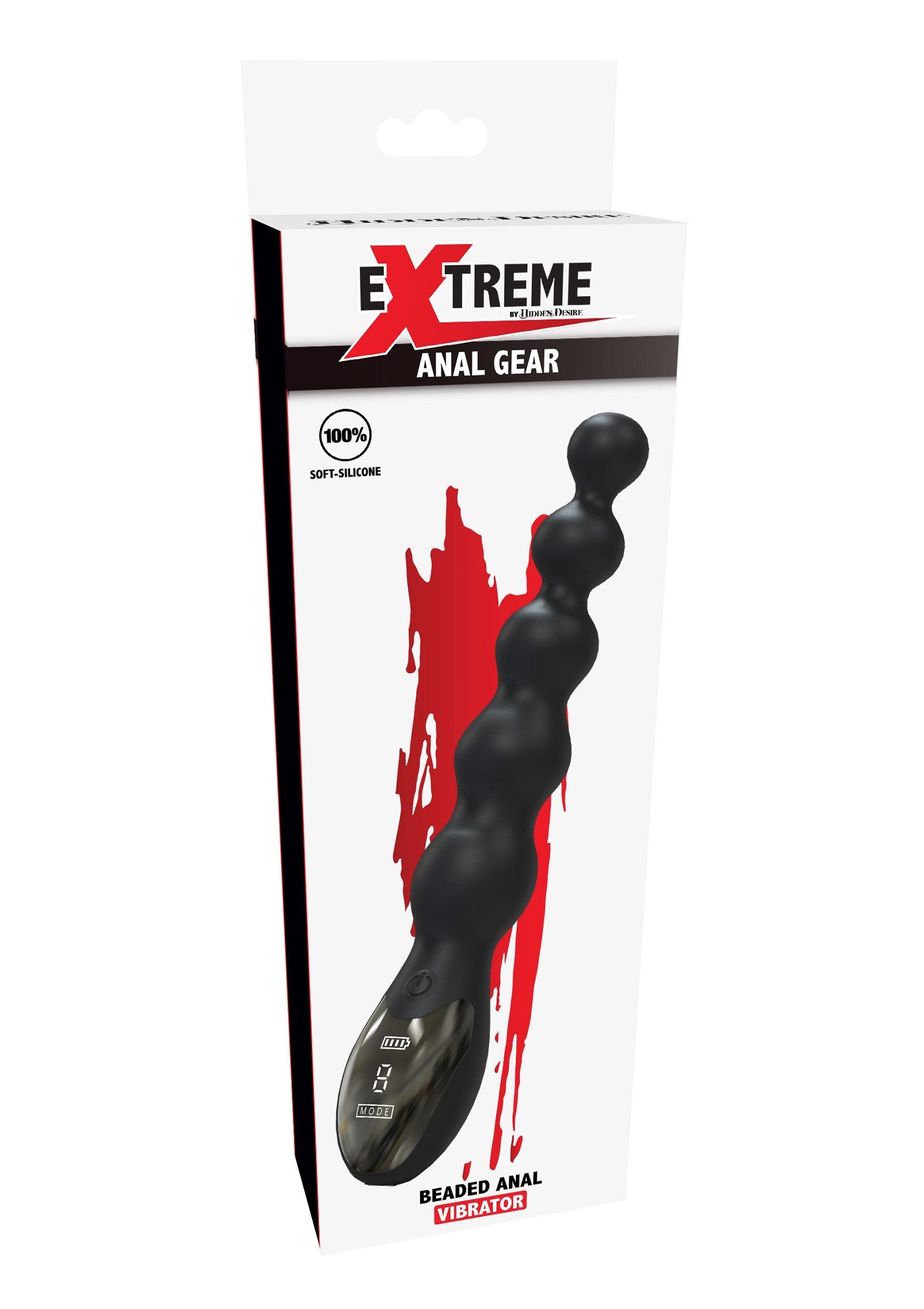 Hidden Desire Beaded Anal Power Vibrator