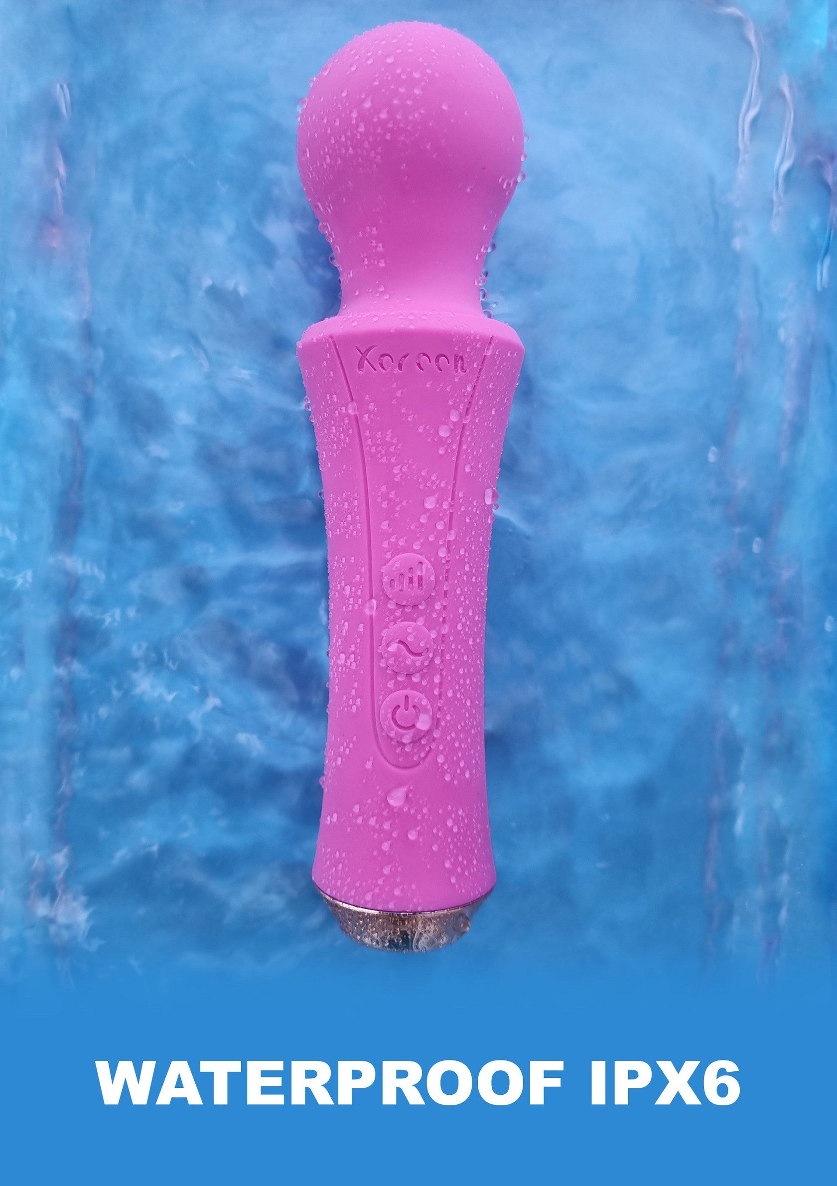 Masseur vibrant étanche IPX6 rose. Découvrez le plaisir sans limites avec ce vibromasseur étanche!; Roze IPX6 waterdichte vibrerende massager. Ontdek grenzeloos plezier met deze waterdichte vibrator!; Pink IPX6 waterproof vibrating massager. Discover limitless pleasure with this waterproof vibrator!