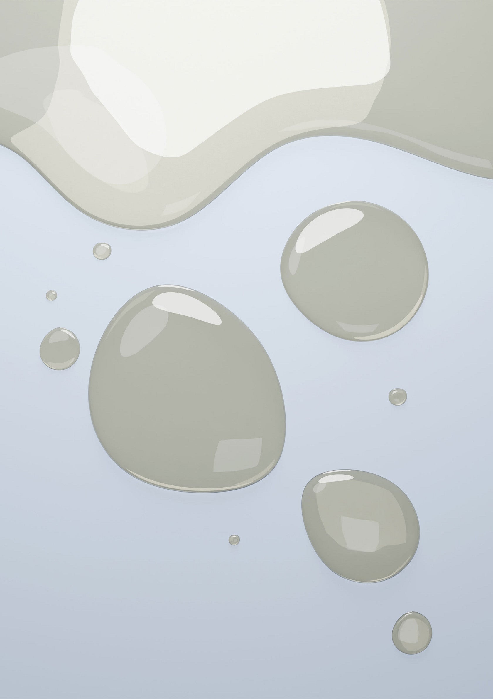 Texture liquide grise, idéal pour le design de vos produits. Gouttes et éclaboussures pour un look moderne.; Grijze vloeistoftextuur, ideaal voor productdesign. Druppels en spatten voor een moderne uitstraling.; Gray liquid texture, ideal for product design. Drops and splashes for a modern look. Minimalist design.