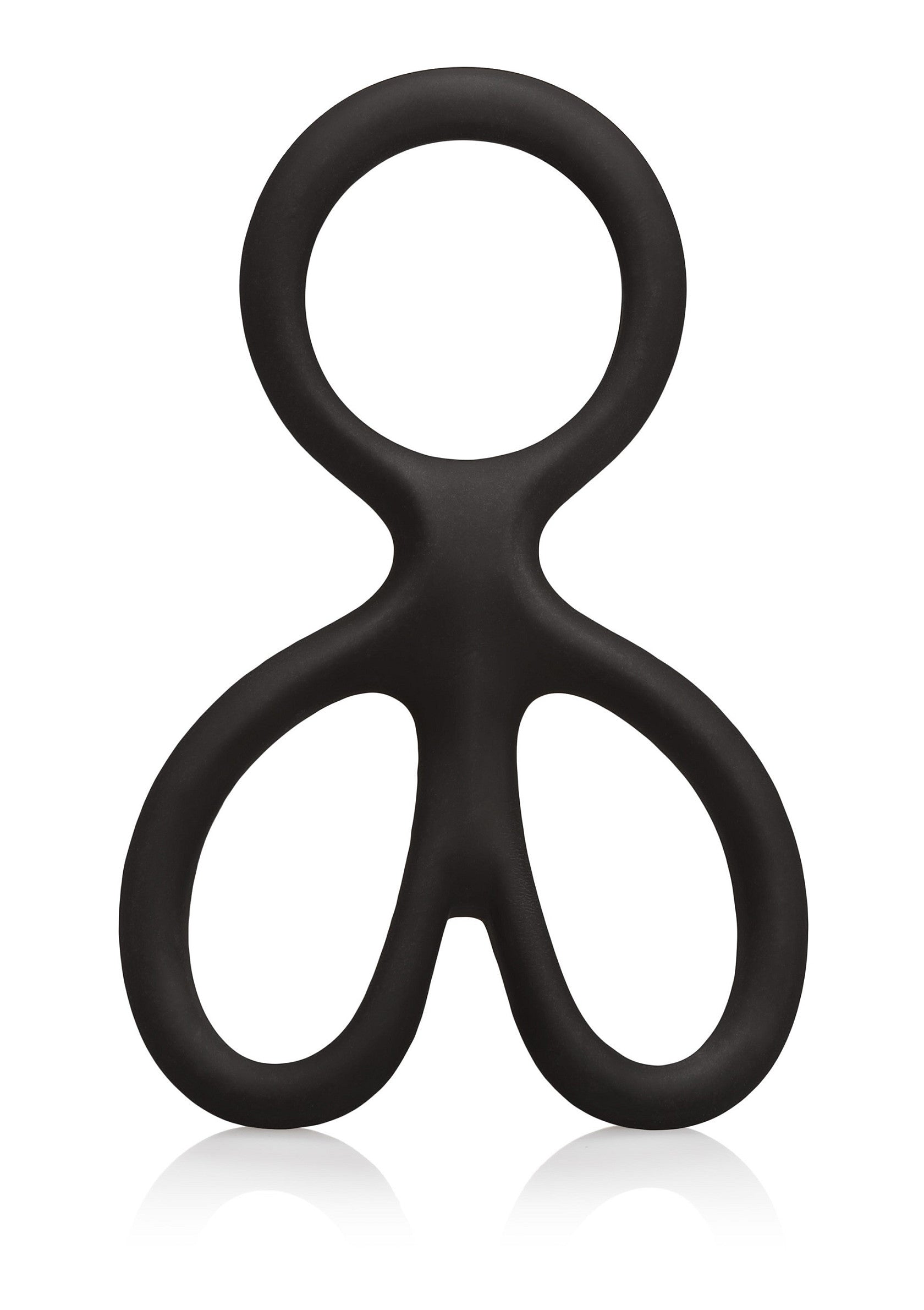 Anneau pénien noir unique pour des sensations plus intenses et un plaisir prolongé.; Unieke zwarte penisring voor intensere sensaties en langer plezier.; Unique black cock ring for more intense sensations and prolonged pleasure.