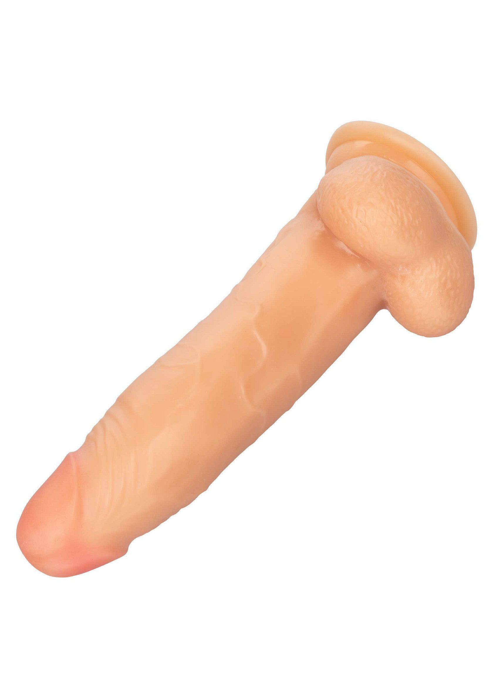 Gode réaliste avec ventouse pour des plaisirs intenses. Texture détaillée pour une expérience plus vraie que nature. Disponible ici.; Realistische dildo met zuignap voor intens genot. Gedetailleerde textuur voor een levensechte ervaring. Nu verkrijgbaar!; Realistic dildo with suction cup for intense pleasure. Detailed texture for a lifelike experience. Available here.