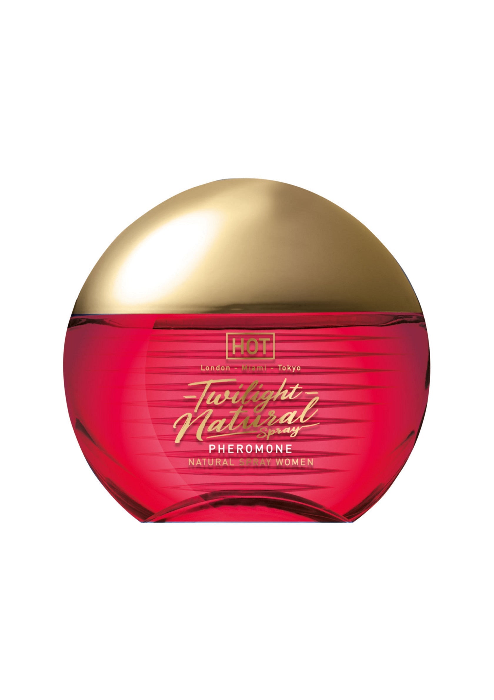 Parfum aux phéromones pour femme HOT Twilight Natural. Vaporisateur séduisant.; HOT Twilight Natural feromoonparfum voor vrouwen. Verleidelijke spray.; HOT Twilight Natural pheromone perfume for women. Seductive spray.