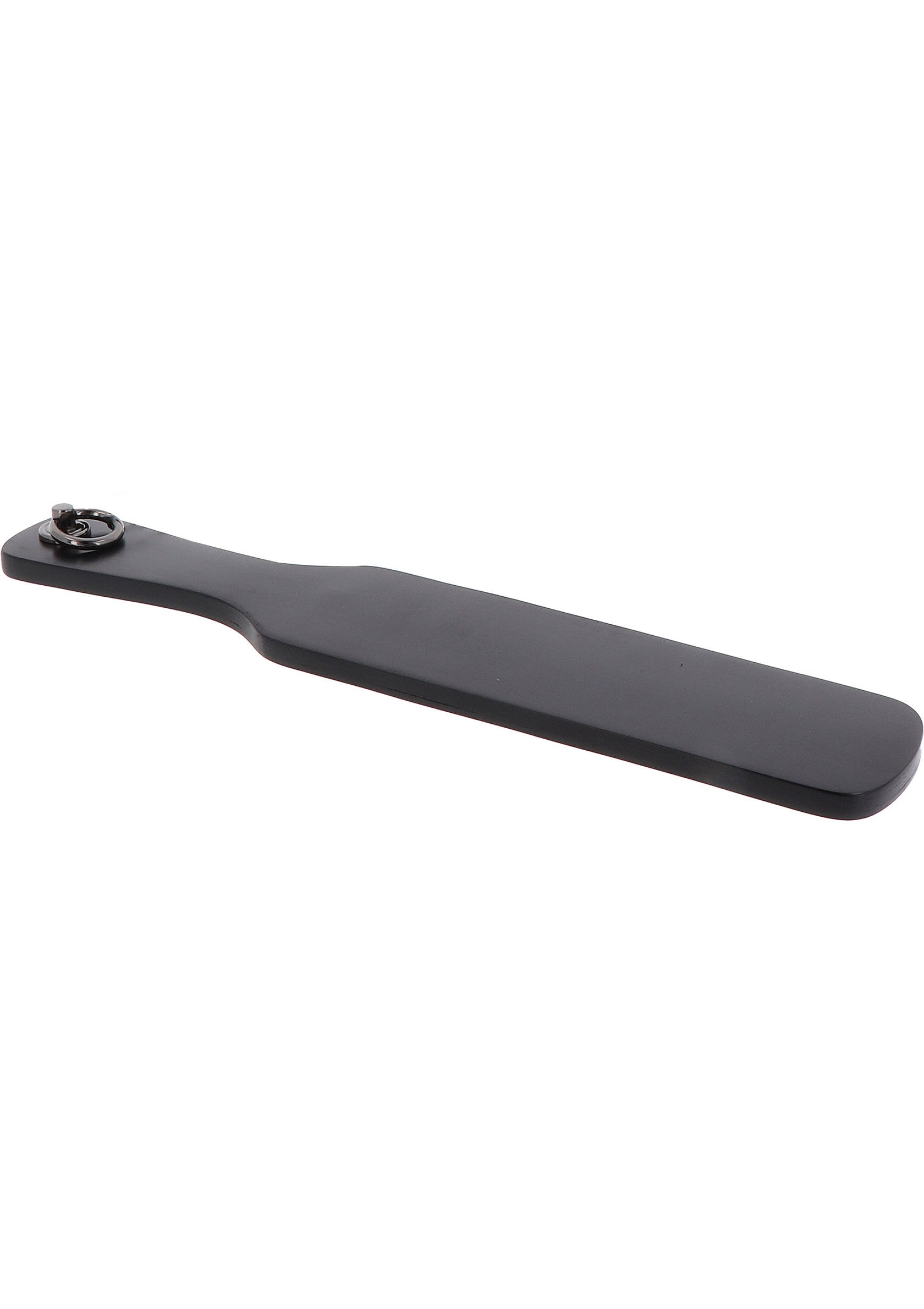 Pagaie noire pour jeux adultes. Accessoire de plaisir et de domination.; Zwarte peddel voor volwassen spelletjes. Accessoire voor plezier en dominantie.; Black paddle for adult games. Pleasure and domination accessory.