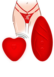 Vibromasseurs sans fil, rouge passion. Pour une expérience intime et intense.; Draadloze vibrators, passie rood. Voor een intense, intieme ervaring.; Wireless vibrators in passion red. For an intense, intimate experience.