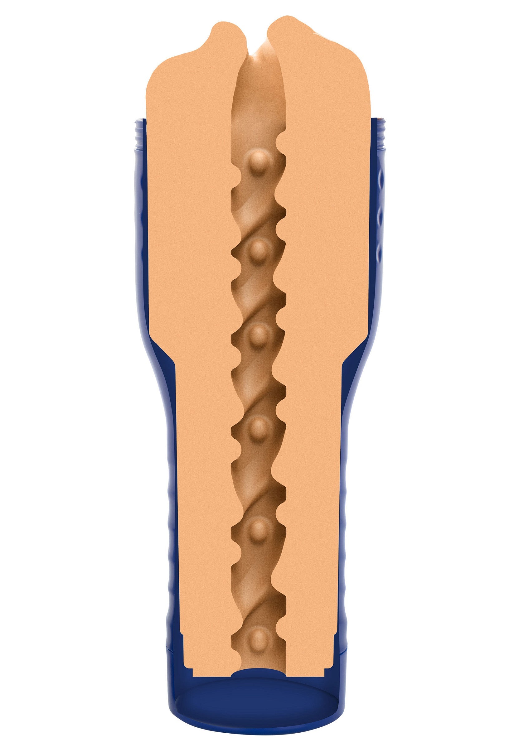 Gode masculin réaliste texturé, pour une stimulation intense et un plaisir ultime. Jouet pour adultes.; Realistische masturbator met textuur voor intense stimulatie en ultiem plezier. Volwassenenspeeltje.; Textured realistic male masturbator for intense stimulation and ultimate pleasure. Adult toy.