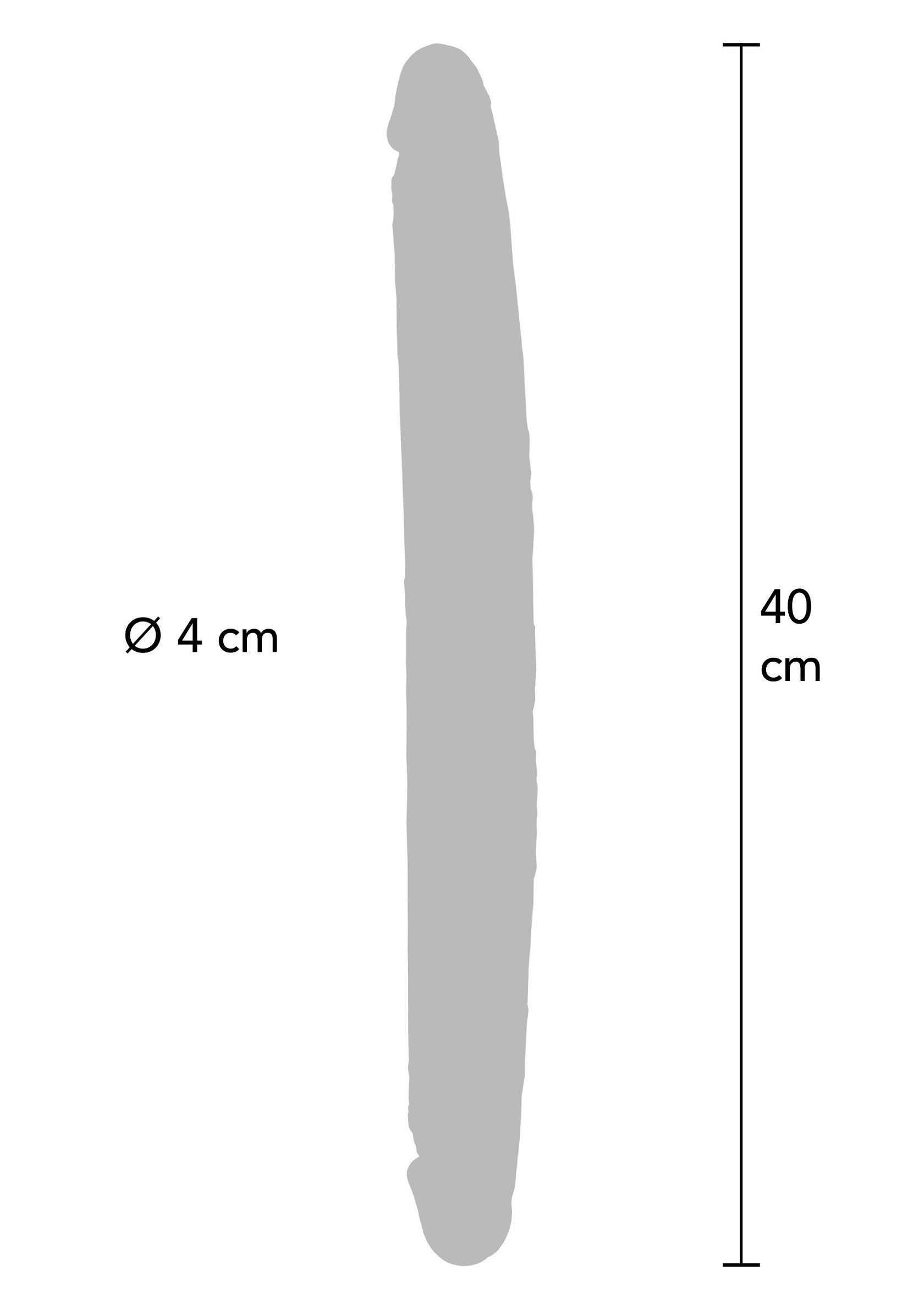 ToyJoy Foreskin Double Dong Silicone 35 cm