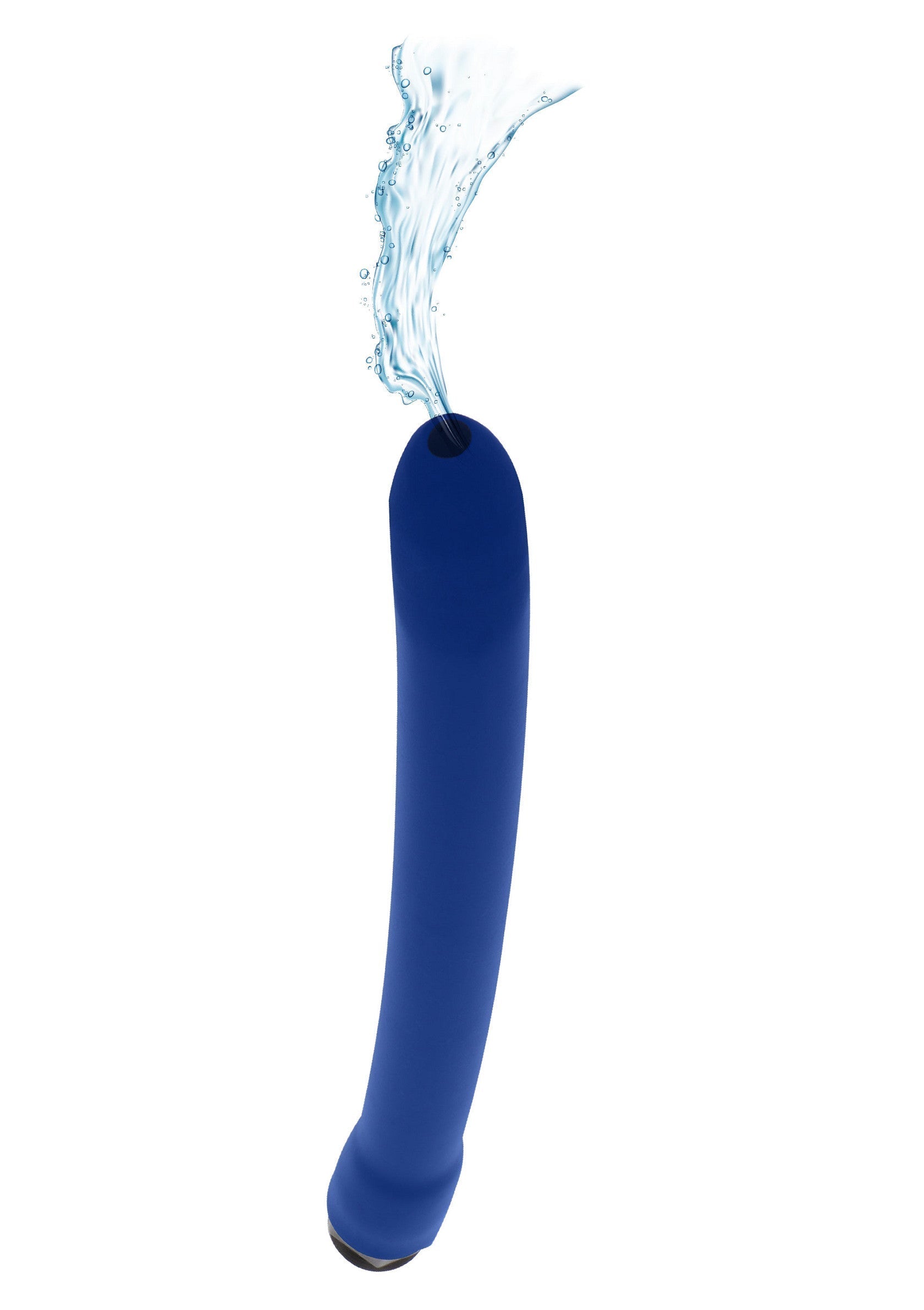 Gode vibrant bleu étanche pour des plaisirs aquatiques intenses.; Waterdichte blauwe vibrator voor intens waterplezier.; Waterproof blue vibrating dildo for intense aquatic pleasure.