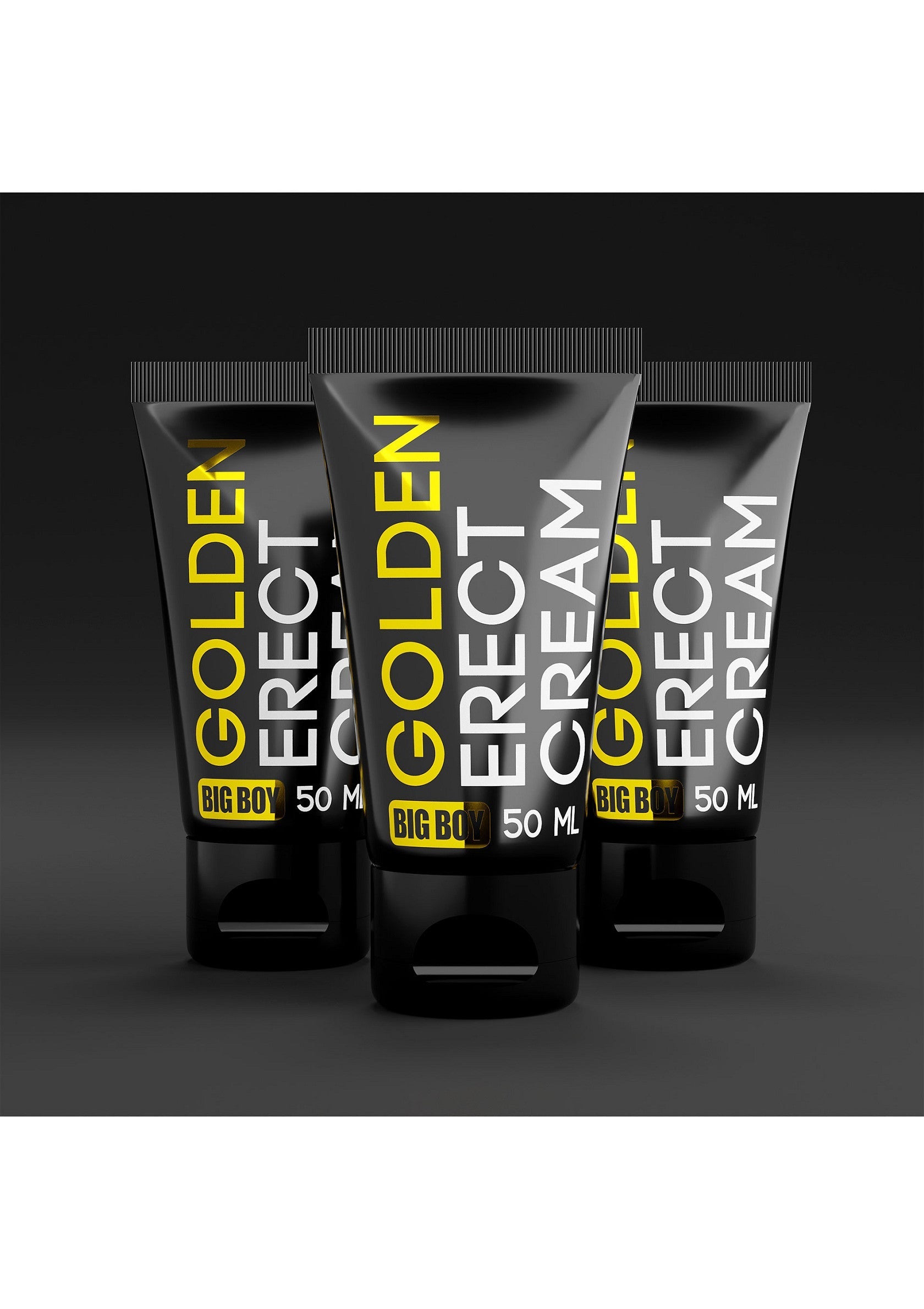 Crème pour homme Golden Erect Cream Big Boy 50 ml. Améliorez votre érection avec cette crème.; Golden Erect Cream Big Boy 50 ml voor mannen. Verbeter je erectie met deze crème.; Golden Erect Cream Big Boy 50 ml for men. Enhance your erection with this cream.