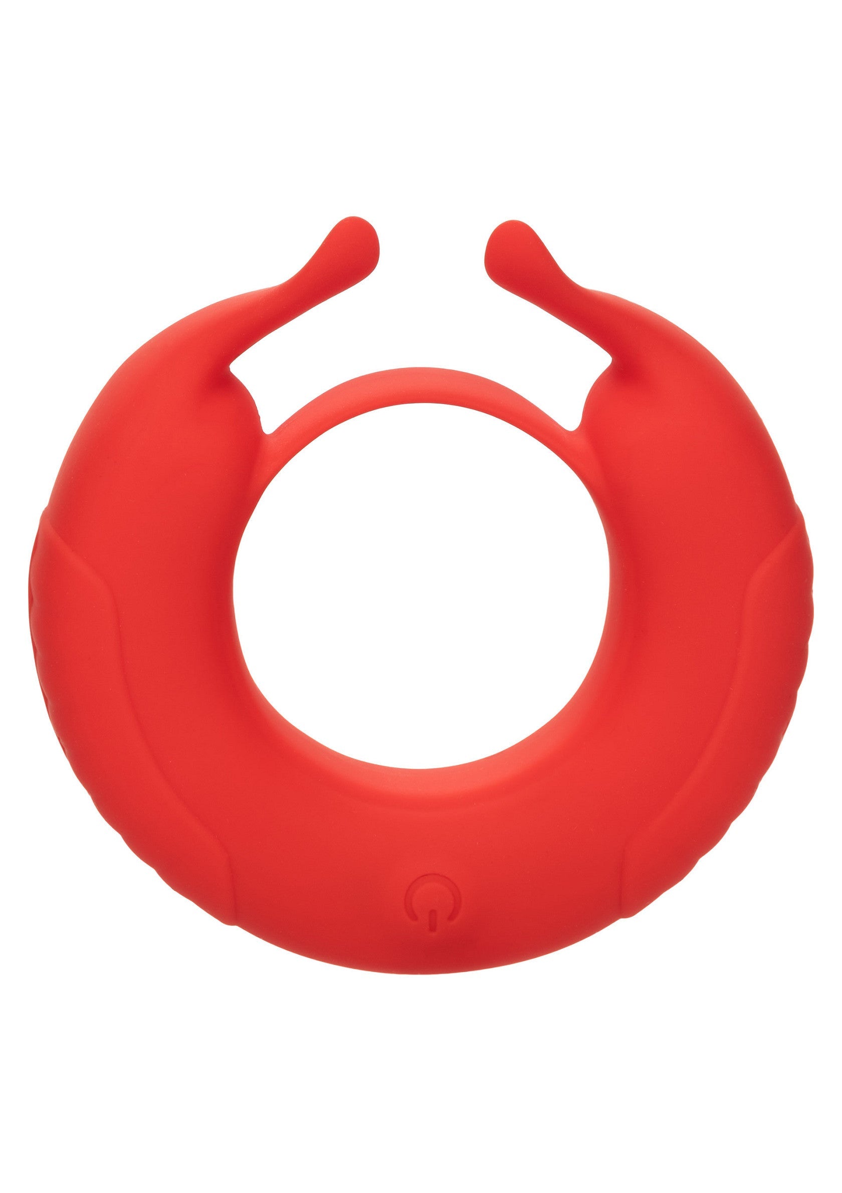Anneau vibrant rouge pour couples, pour des moments intimes et passionnés.; Rode vibrerende ring voor koppels, voor intieme en gepassioneerde momenten.; Red vibrating ring for couples, for intimate and passionate moments.